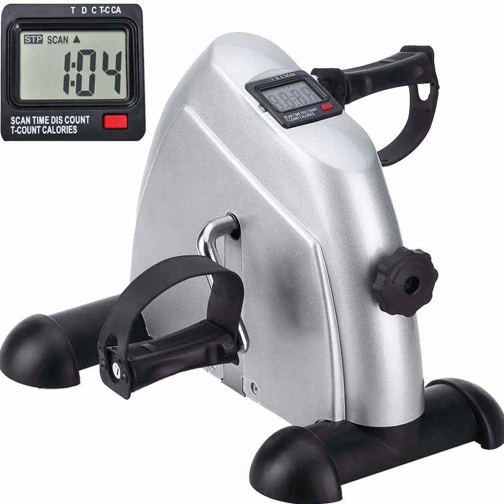 Mini Exercise Bike Portable Home Pedal Exerciser Gym Fitness Leg Arm