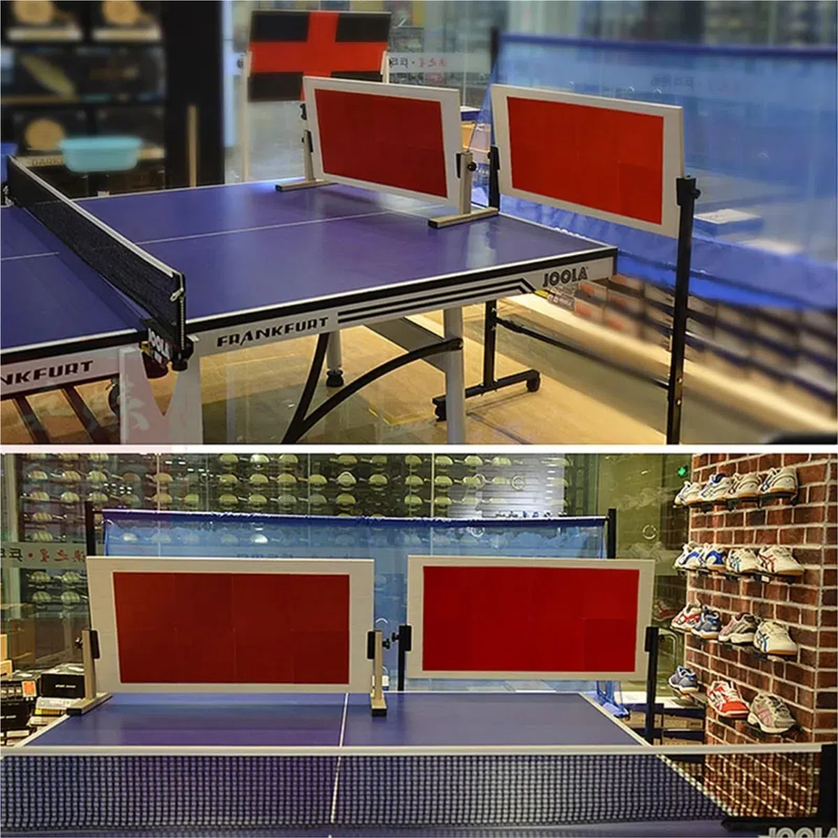 Tavolo da ping pong con rimbalzo 80x40 cm, macchina for rimbalzo ping pong Tavola di Ritorno Ping Pong