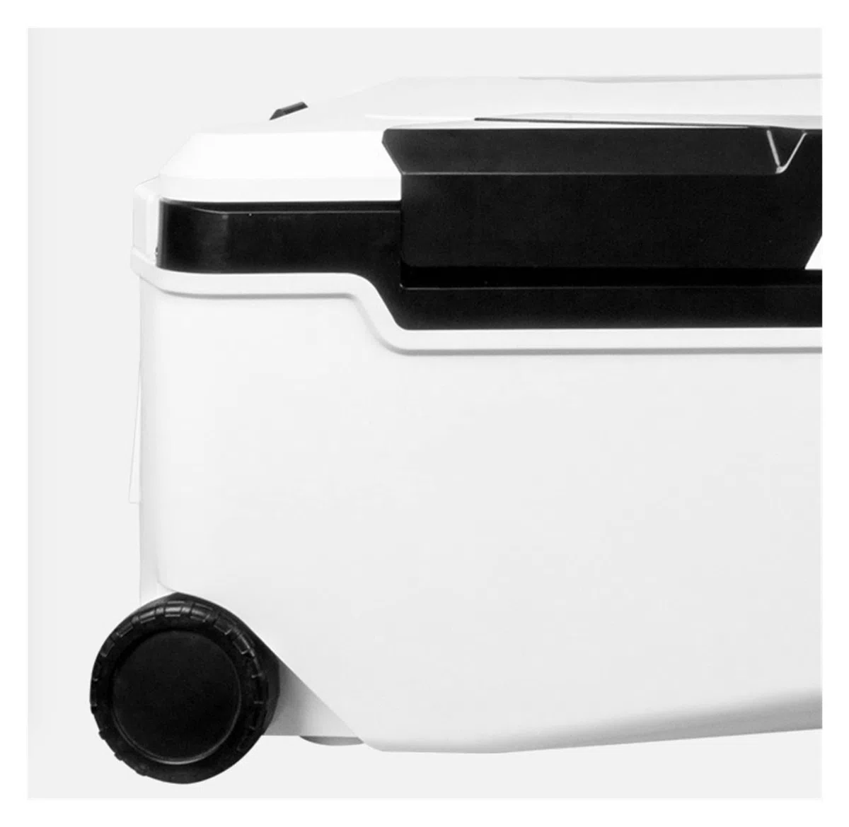 Scatola da Pesca 48L/66L/85L Super incubatrice per Pesca in Mare Scatola da Pesca Frigorifero Scatola da Esterno di Grande capacità con Ruote (85l Nero)
