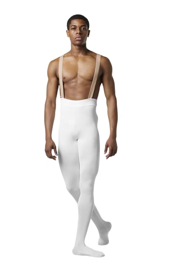 Etoile Calzamaglia da Uomo Lunghezza Intera con Piede MP001 per Bloch Sport Danza Classica Ballo Ballerino Relax Balletto Saggio Prove Esibizioni Allenamento Pantalone