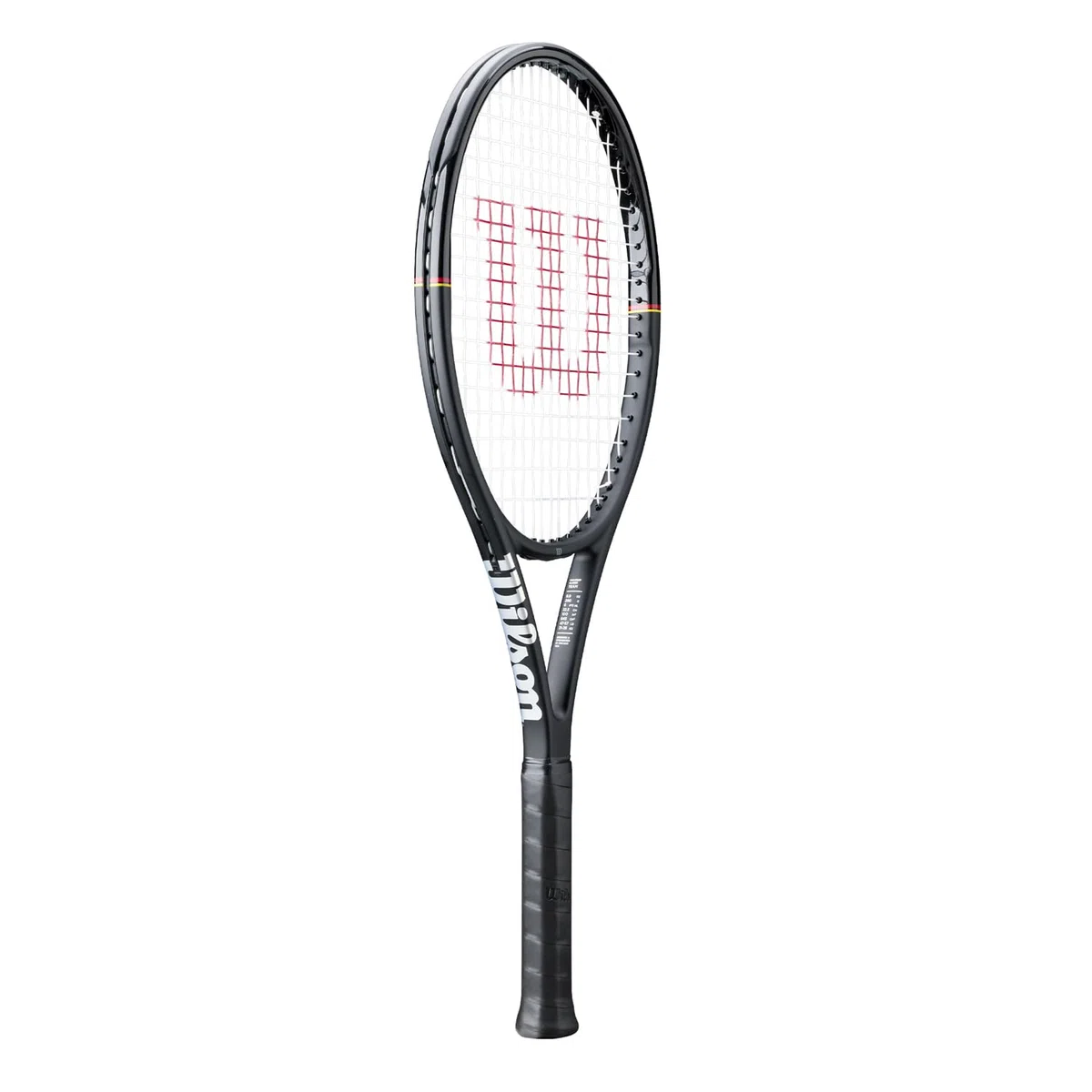 Wilson Racchetta da Tennis Pro Staff Team Classic, Stile Vintage con Innovazione Moderna, Con String Mapping per una Maggiore Precisione, Nero, Grip 3