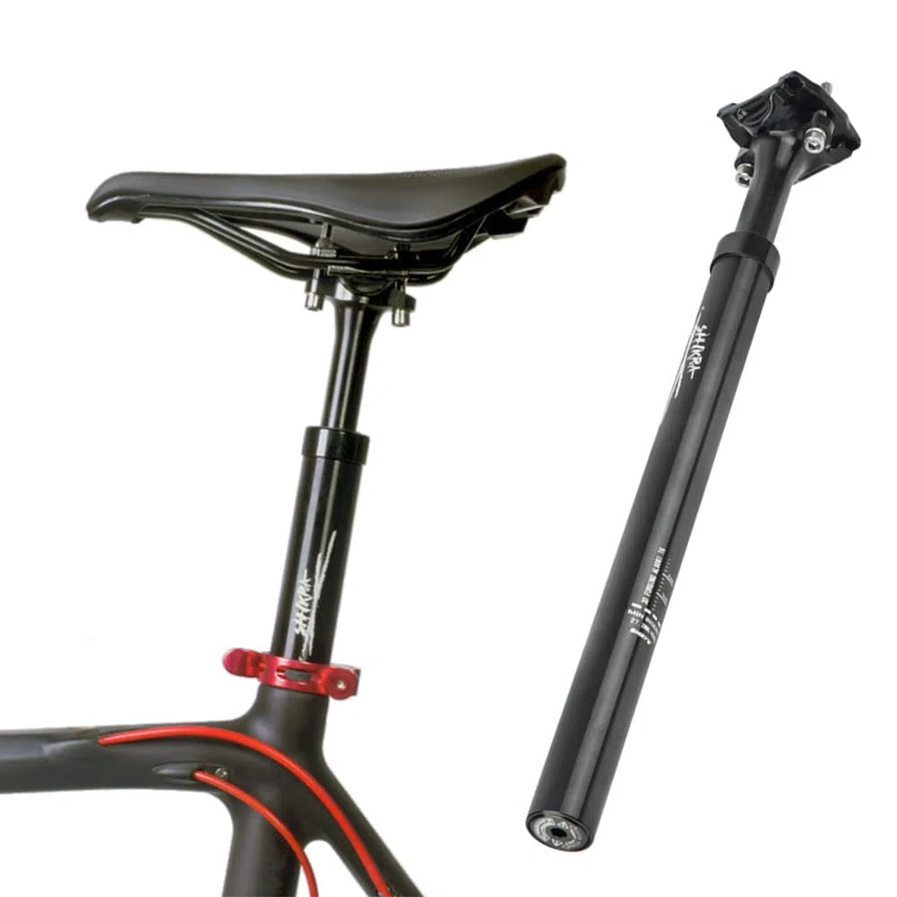 SPORTARC Bicicletta Ammortizzatore Molla Reggisella 27.2/28.6/30.0/30.4/30.8/31.6/33.9x400MM