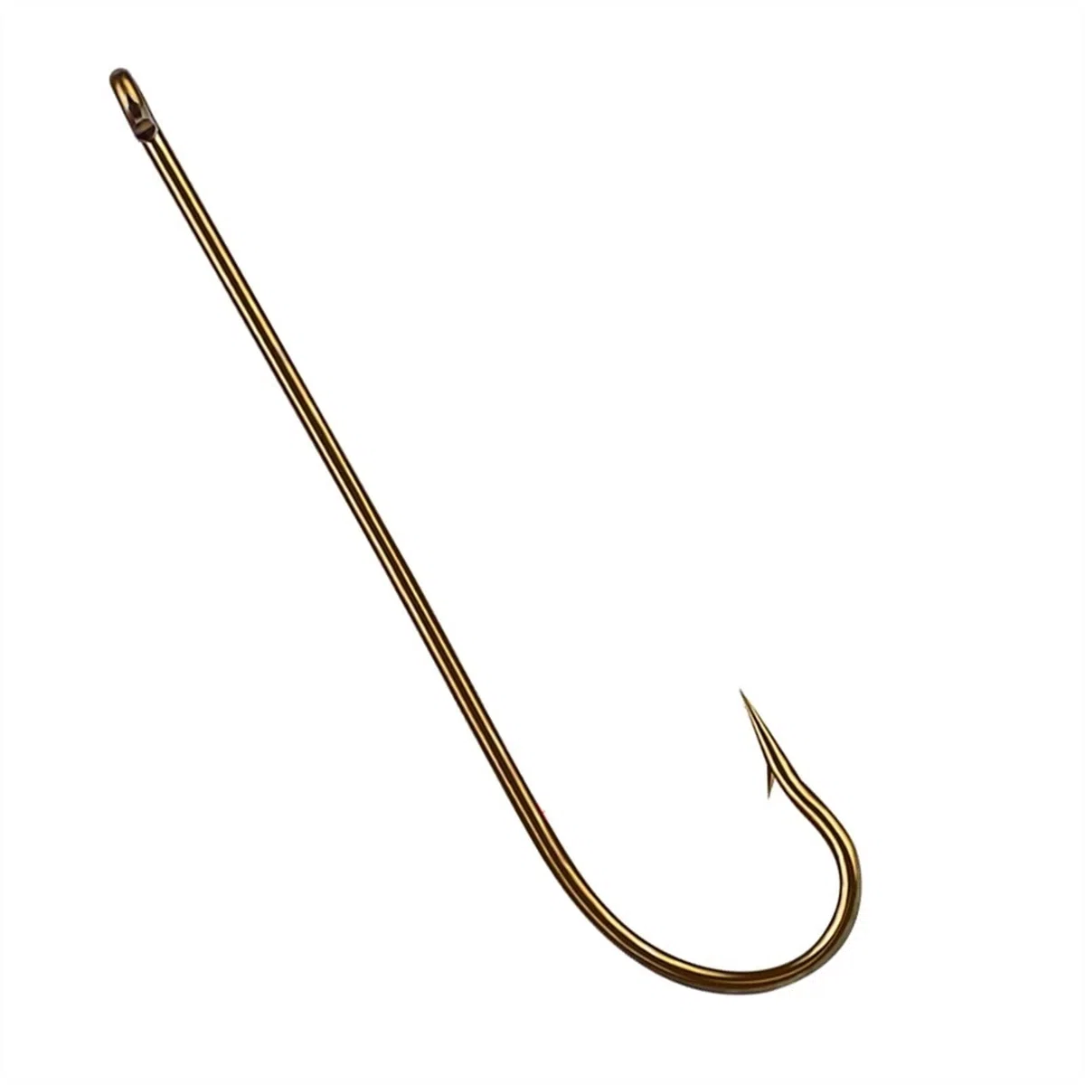 Ami da Pesca 50 pz/Lotto Acciaio Alto in Acciaio al Carbonio Manico Lungo Carpa Pesca Speciale x Gambo Lungo - piegata Speciale-invertito Gancio da Pesca (Color : 6O)