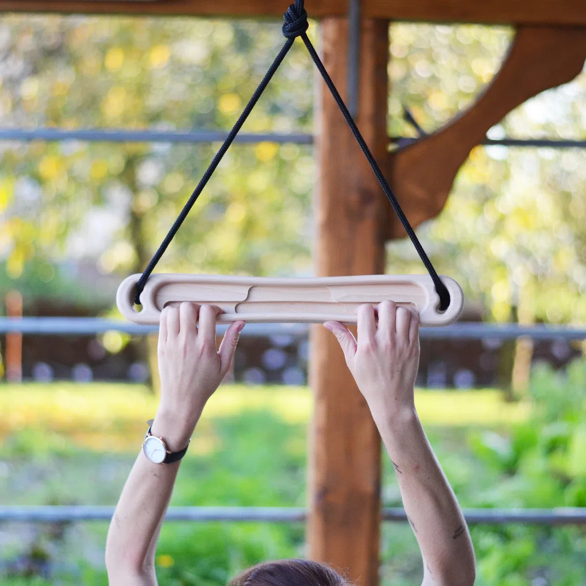 Hangboard Portatile – Tavola da Allenamento da Viaggio per Forza & Riscaldamento Compatta & Resistente | Ideale a Casa & in Movimento