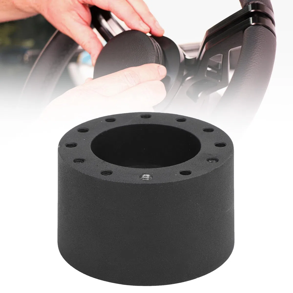 Adattatore per volante, volante barca, adattatore a 6 fori, 3/4 pollici, scanalatura in metallo, struttura robusta, adattatore per per Grant