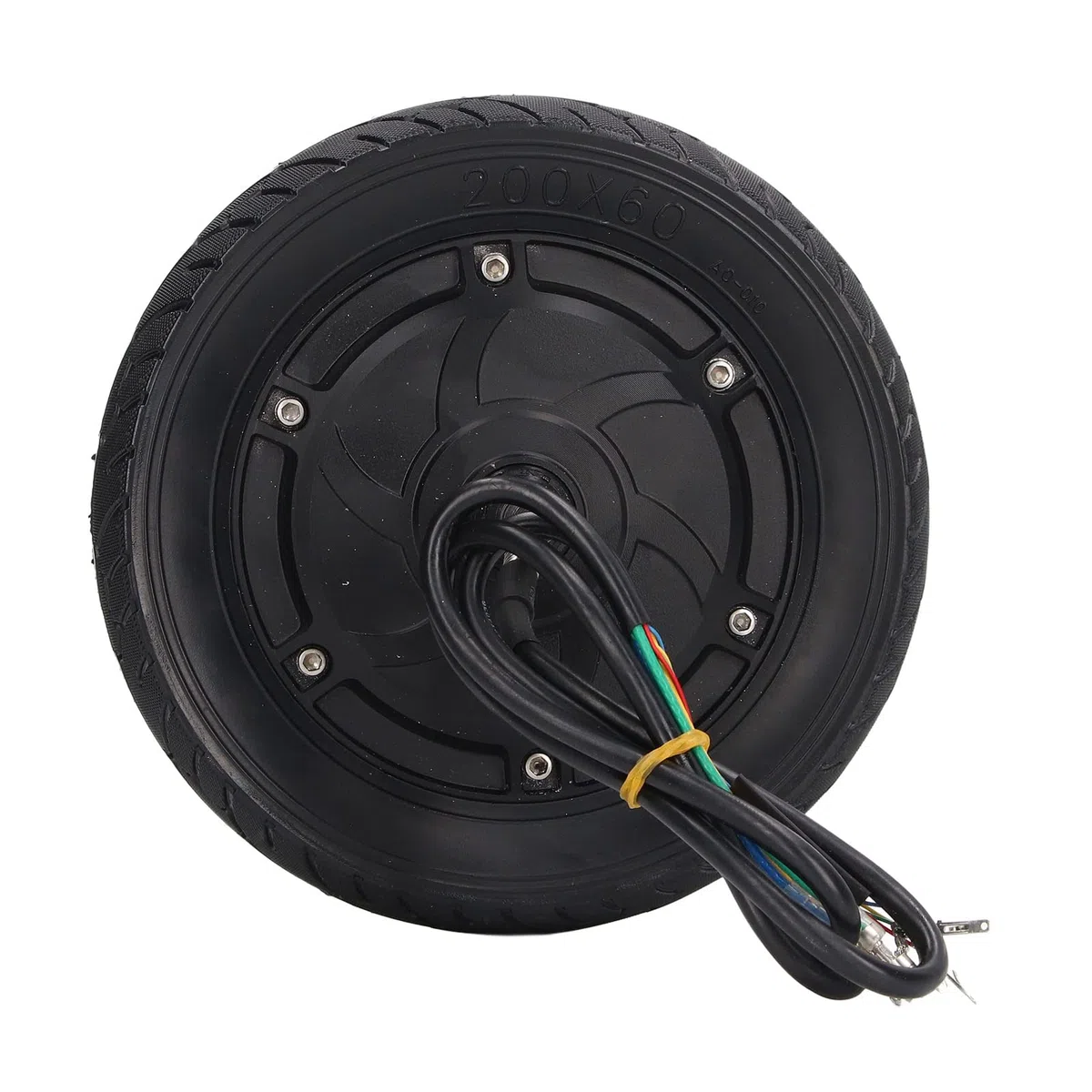 Tbest Motore del della ruota 8 pollici con freno a tamburo 36V-48V 500W a 1200W 1400 RPM Impermeabile Universale per bicicletta elettrica scooter