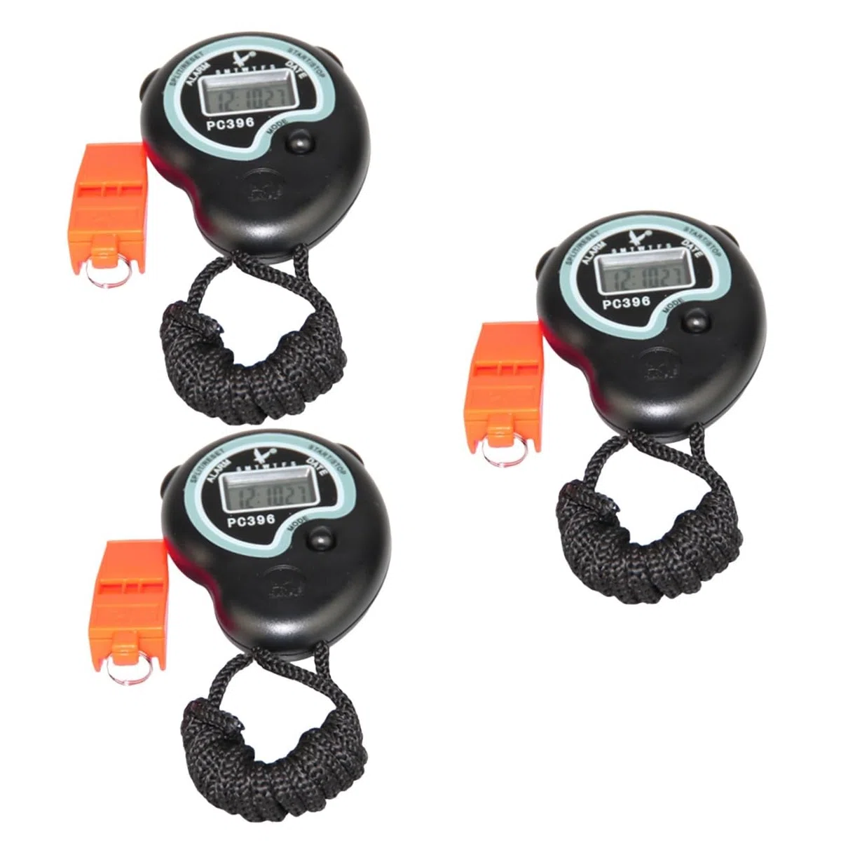 UKCOCO 3 Set Cronometro Sportivo con Completo per Corsa e Allenamento Resistente All e Design Ergonomico per Sportivi e Allenatori