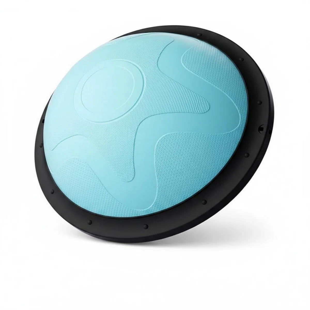 Balance Training Ball Ideale per Esercizi di Coordinazione Controllo Muscolare con Base Robusta EVA Antiscivolo Praticabile per Squat Stretching