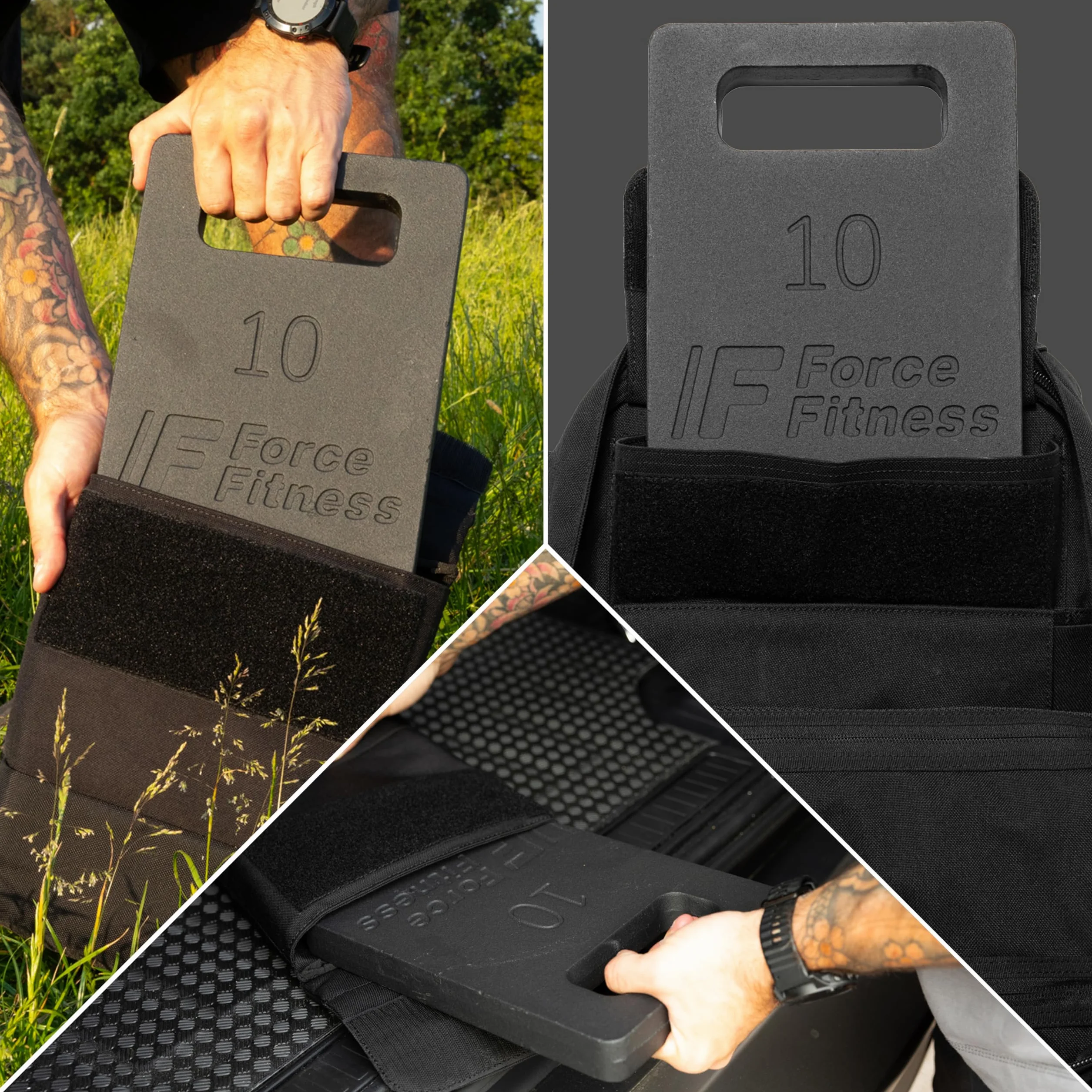 Force Fitness Zaino da rucking Peso