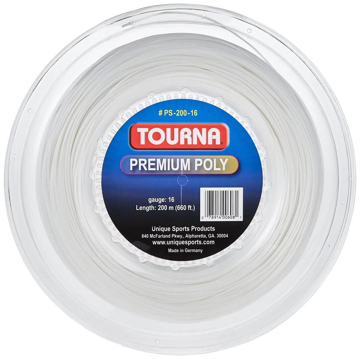 Tourna Premium Poly Corda Tennis matassa
