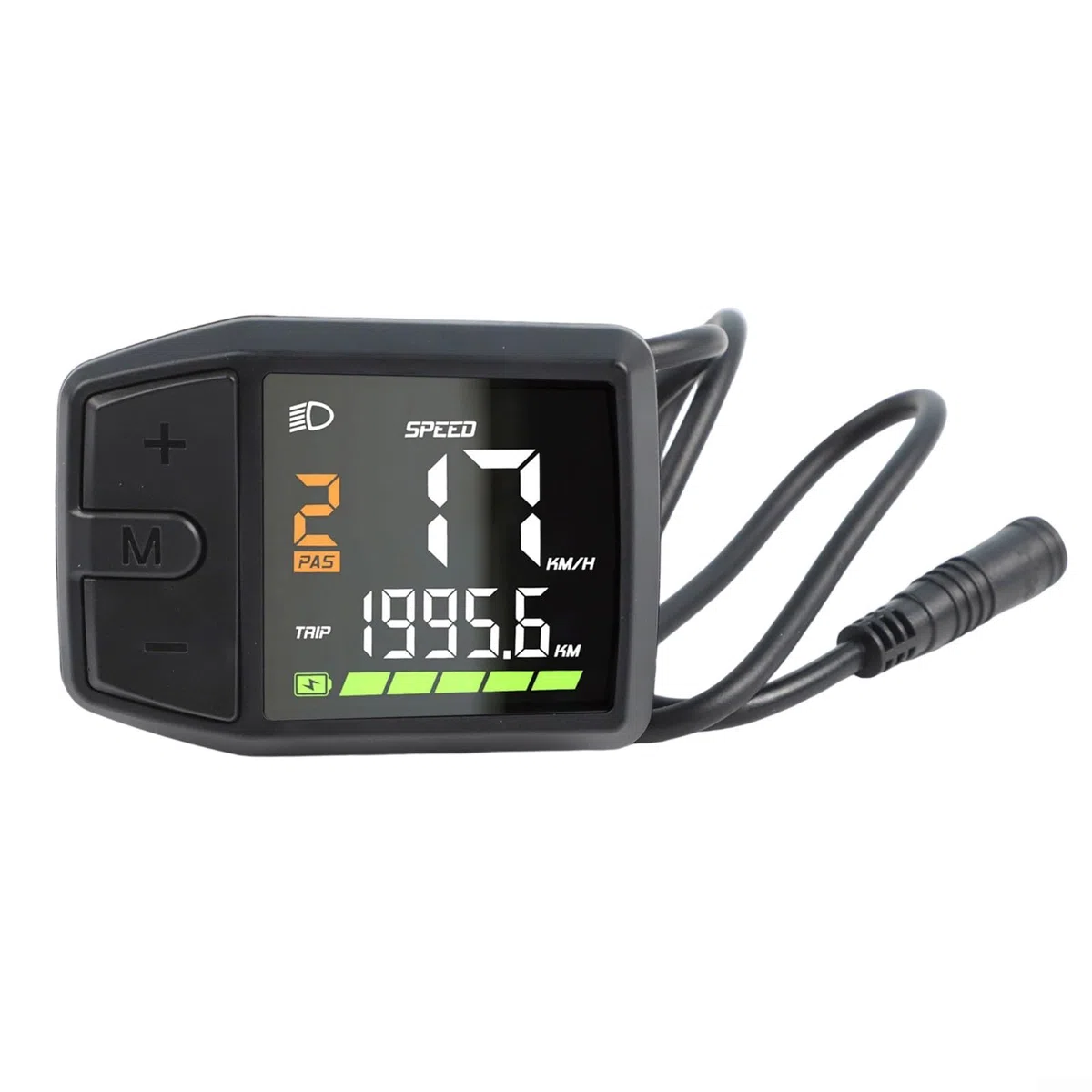 Display per bici elettrica DZ41 per Bafang Mi-d Motor M500/M600 UART PUÒ Protocollo Tachimetro Bicicletta Contachilometri LCD (protocollo UART)