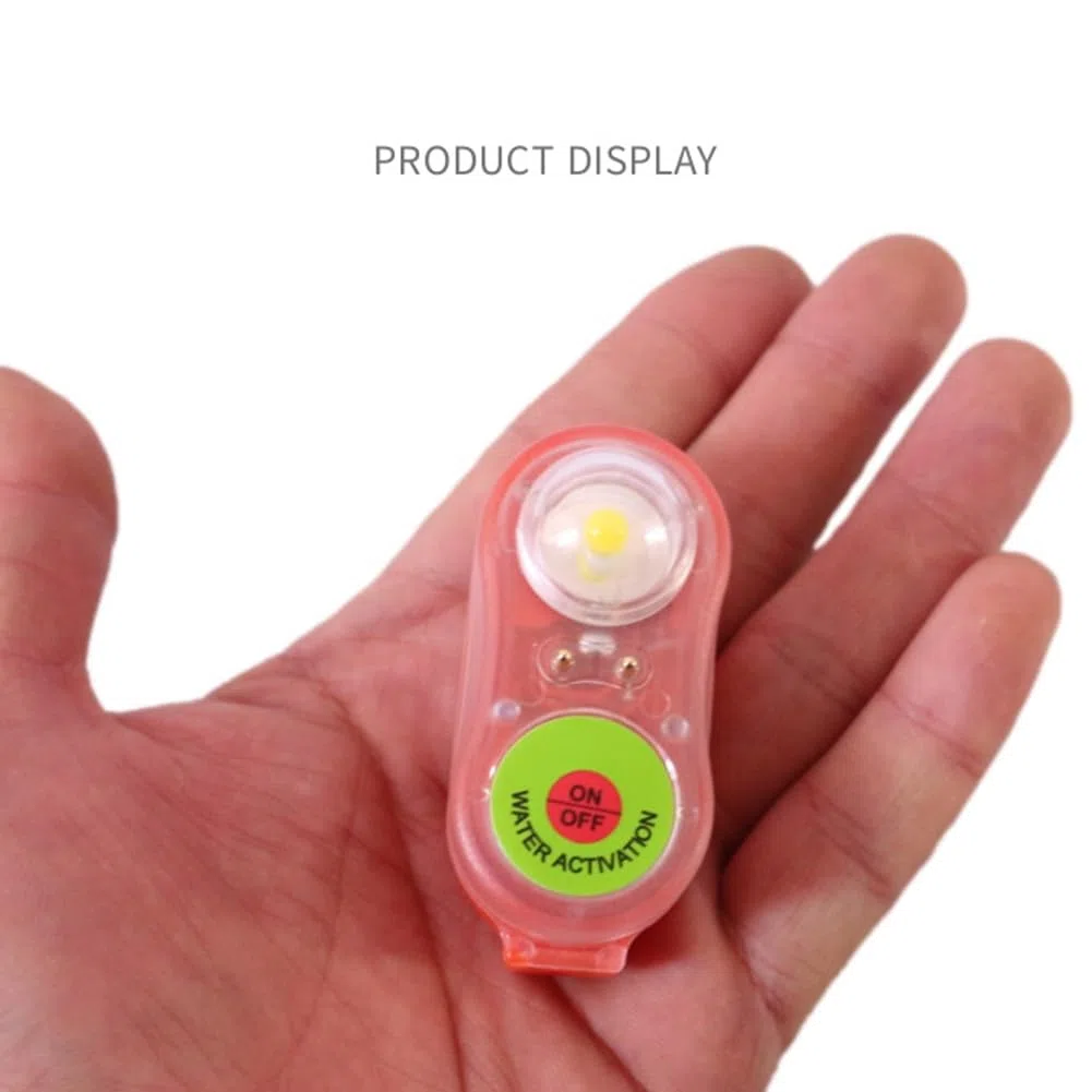 6X Gilet di Salvataggio, Luce A LED, Giubbotto Salvavita Flash, per Sopravvivenza In Acqua di Emergenza