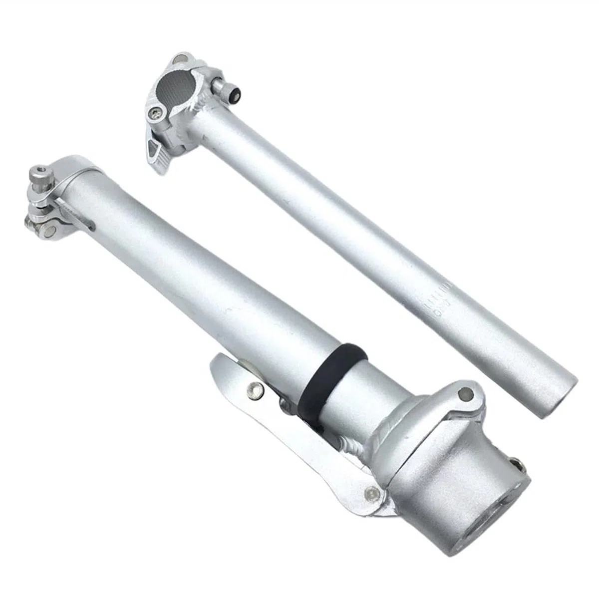 Prolunga Manubrio Bici，Alza Manubrio Bicicletta Durable pieghevole in lega di alluminio per biciclette per biciclette per biciclette antenna prove tubo bicicletta parte per lo scooter per bici pieghev