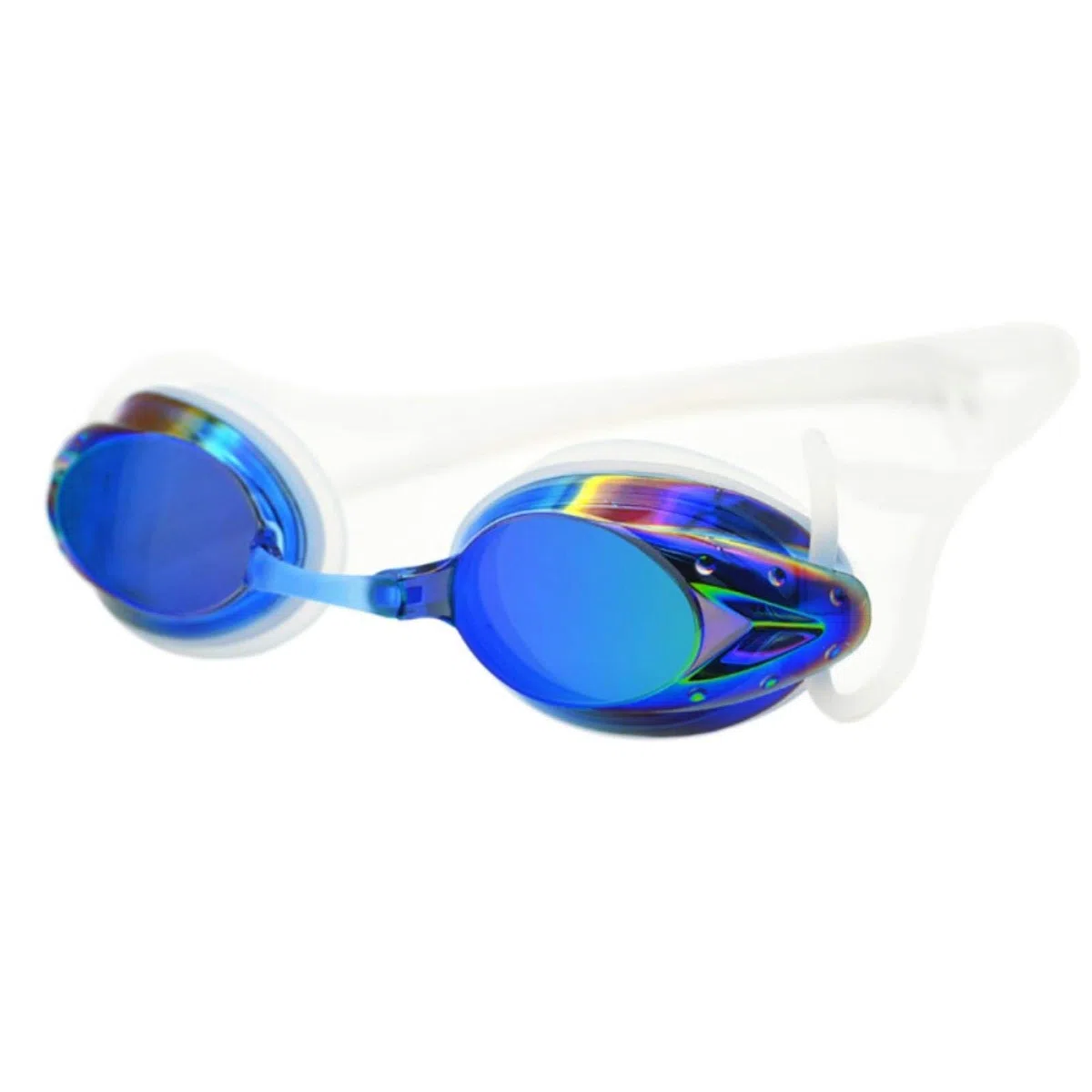 Occhiali da bagno, Occhiali da nuoto for uomo e donna, professionali, antiappannamento, protezione UV, occhiali in silicone impermeabili
