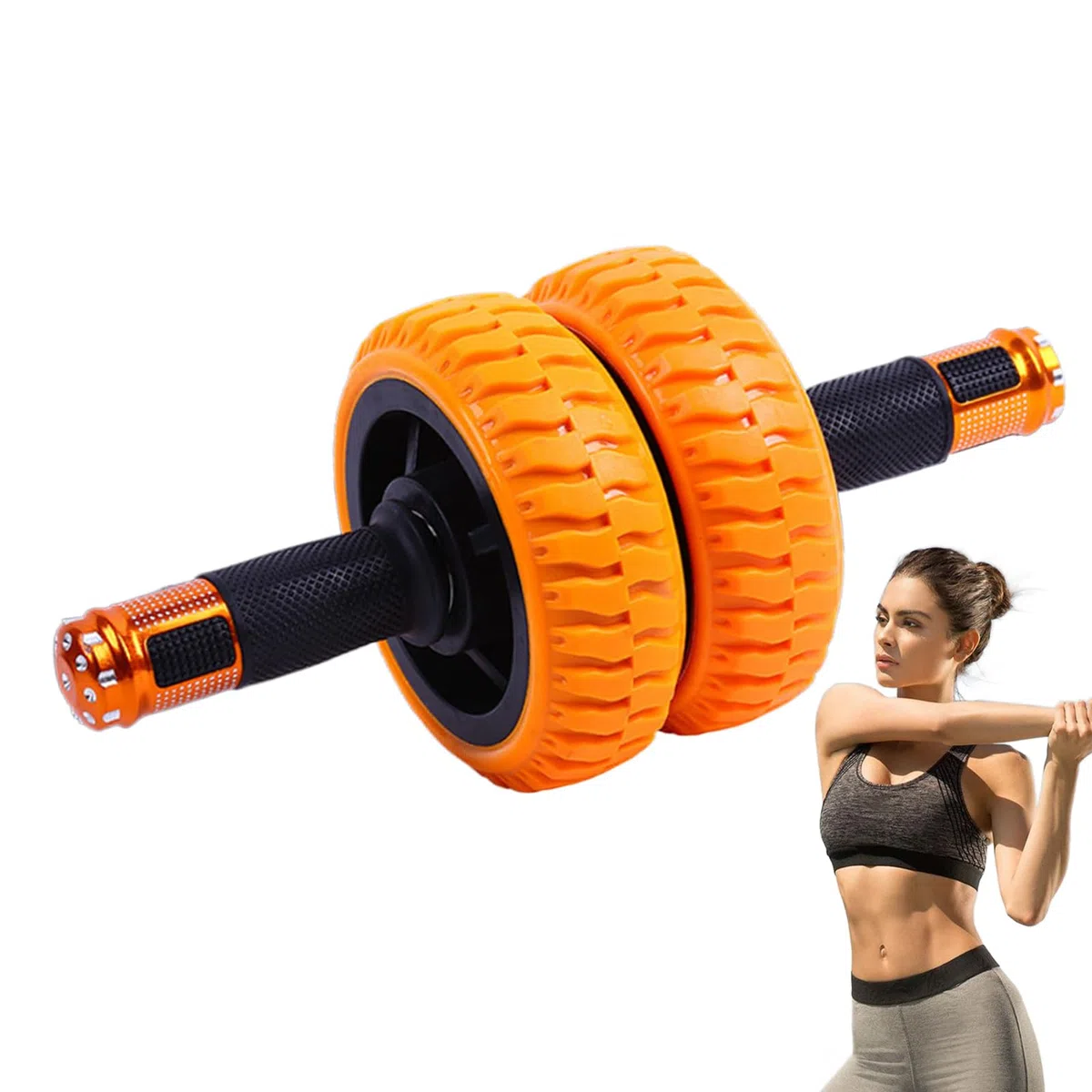 Ruota Addominale Ab Roller Attrezzo Allenamento Addominali Casa Fitness | Attrezzo Per Addominali E Core Da 15 Cm Da Palestra In Casa Interno Esterno Viaggio Donne Famiglia Ufficio Pavimento Corti