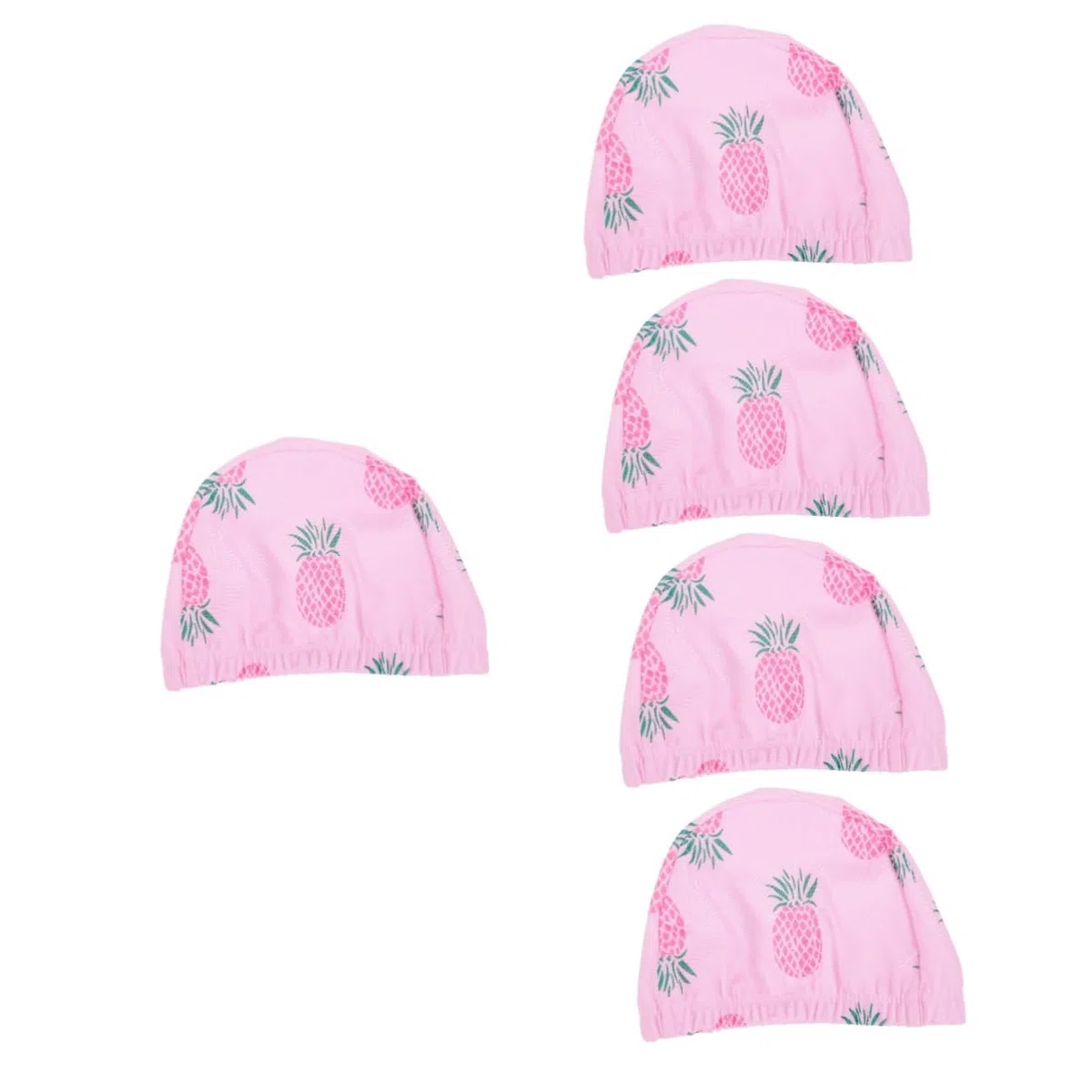 Yardwe 5 Set Di Cuffie Da Nuoto Per Bambini Per Ragazzi E Ragazze 100% Cotone Senza Design Per Accessori Da Nuoto Per Ragazzi E Ragazze 2 Pezzi * 5