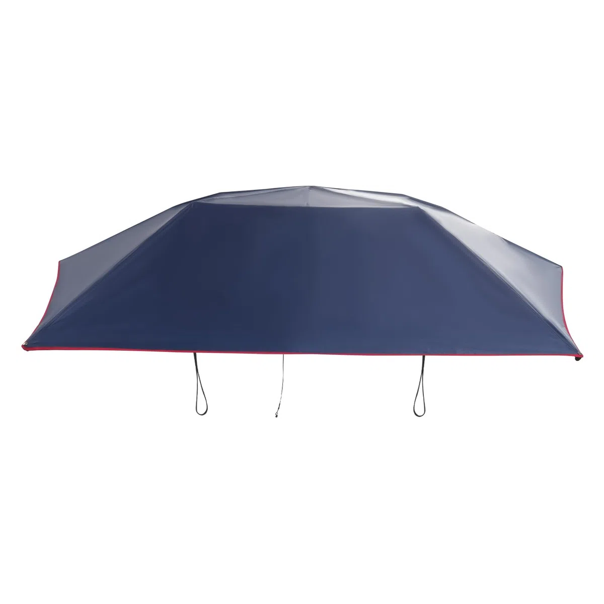 Tenda semiautomatica per auto, 4,2 x 2,2 m, pratica copertura per ombrellone per auto con fibra di vetro e rivestimento argentato, portatile, antivento, protezione solare, per parcheggio all'aperto