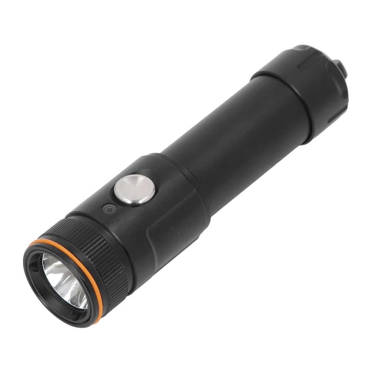 Torcia per Immersioni Subacquee, Torcia Subacquea Ricaricabile Super Luminosa Impermeabile IP68 con Indicatore di Carica, 6 Modalità, per Immersioni, Snorkeling