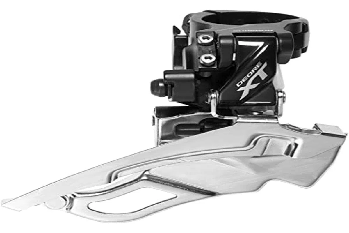 Shimano Deragliatore DEORE XT Trekking FD-T8000 3x10 morsetto alto Dual Pull