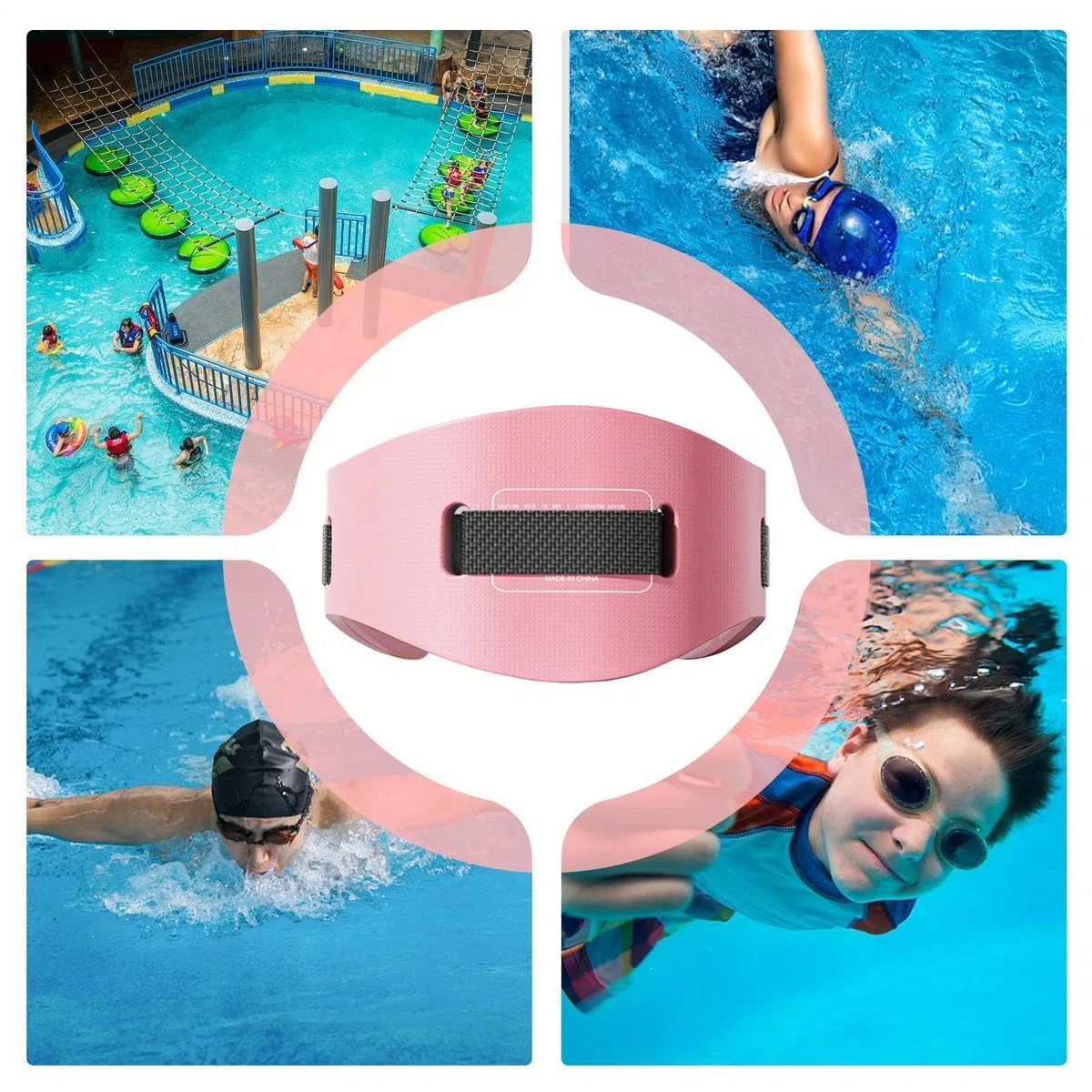 Cinture galleggianti per bambini Sicurezza ergonomica ad alta densità | Cintura galleggiante per attrezzatura da ginnastica in acqua per l'estate nel lago elfo del mare elfo allenamento svenimento