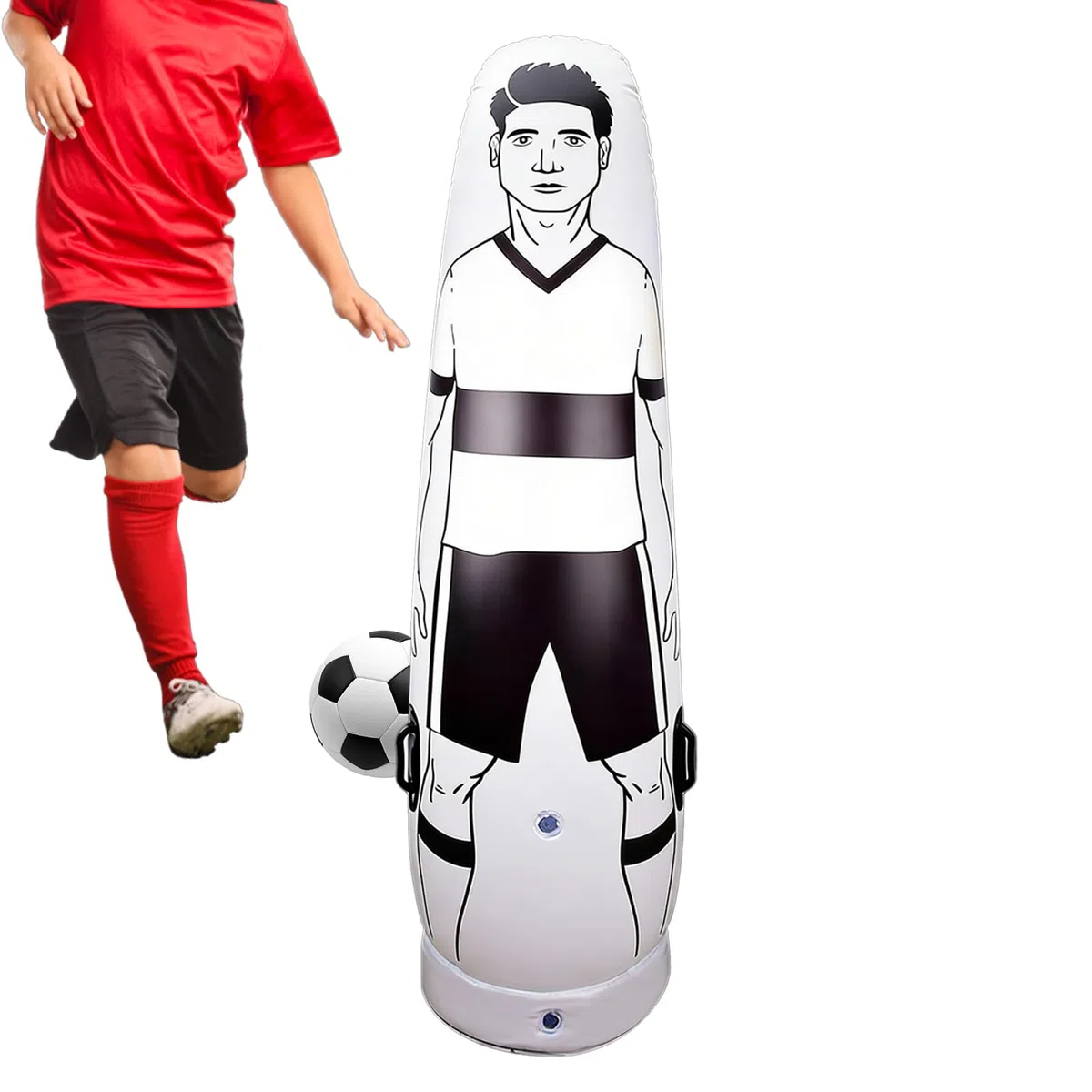 Muro di addestramento di calcio, PVC resistente ad alta protezione pratica di agilità | Muro di allenamento di calcio per custode e difensore | per adulti giocatori appassionati adolescenti