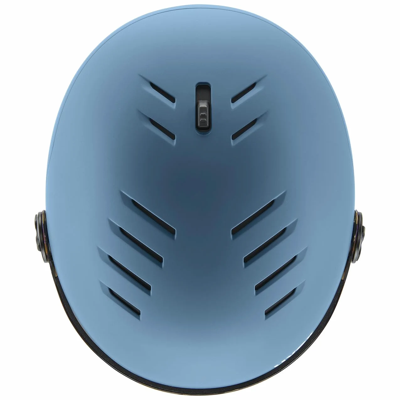uvex wanted visor, casco da sci Unisex adulto, stone blue matt, 59-61 cm