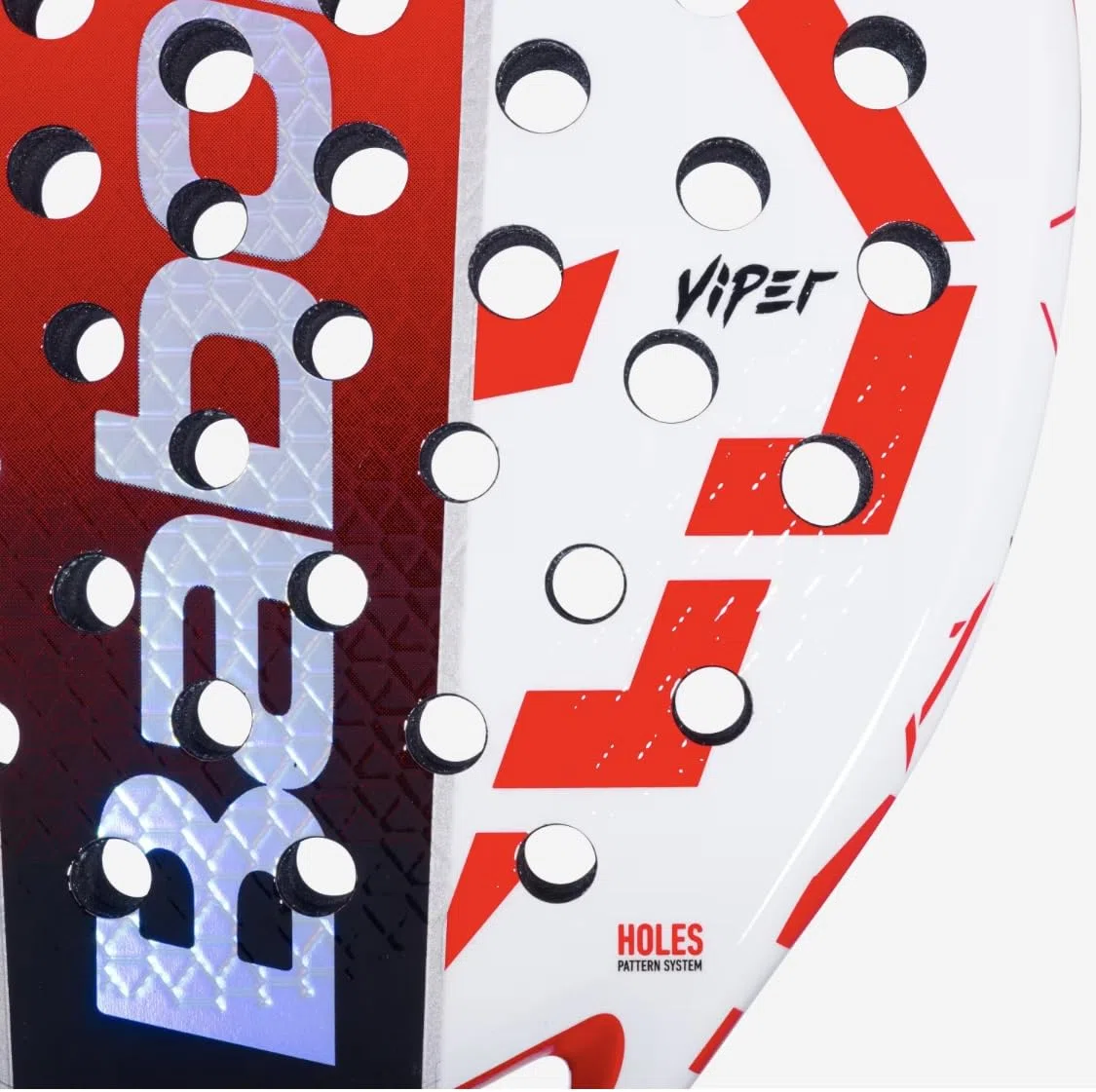 babola.t Tecnica Viper Juan Lebron Racchetta Padel (Bianco/Rosso)