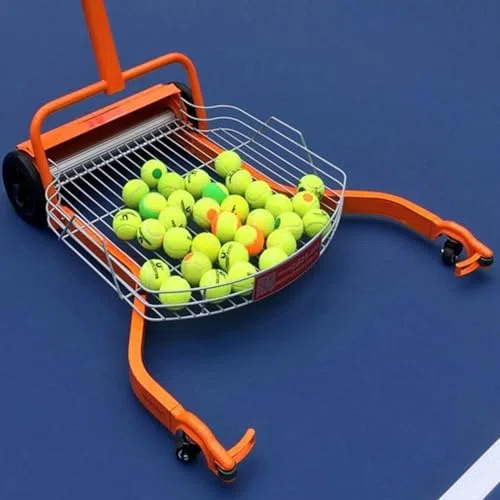 Carrello automatico per raccogliere palline da tennis – raccoglie e contiene fino a 290 palline per un uso efficiente sul campo da tennis