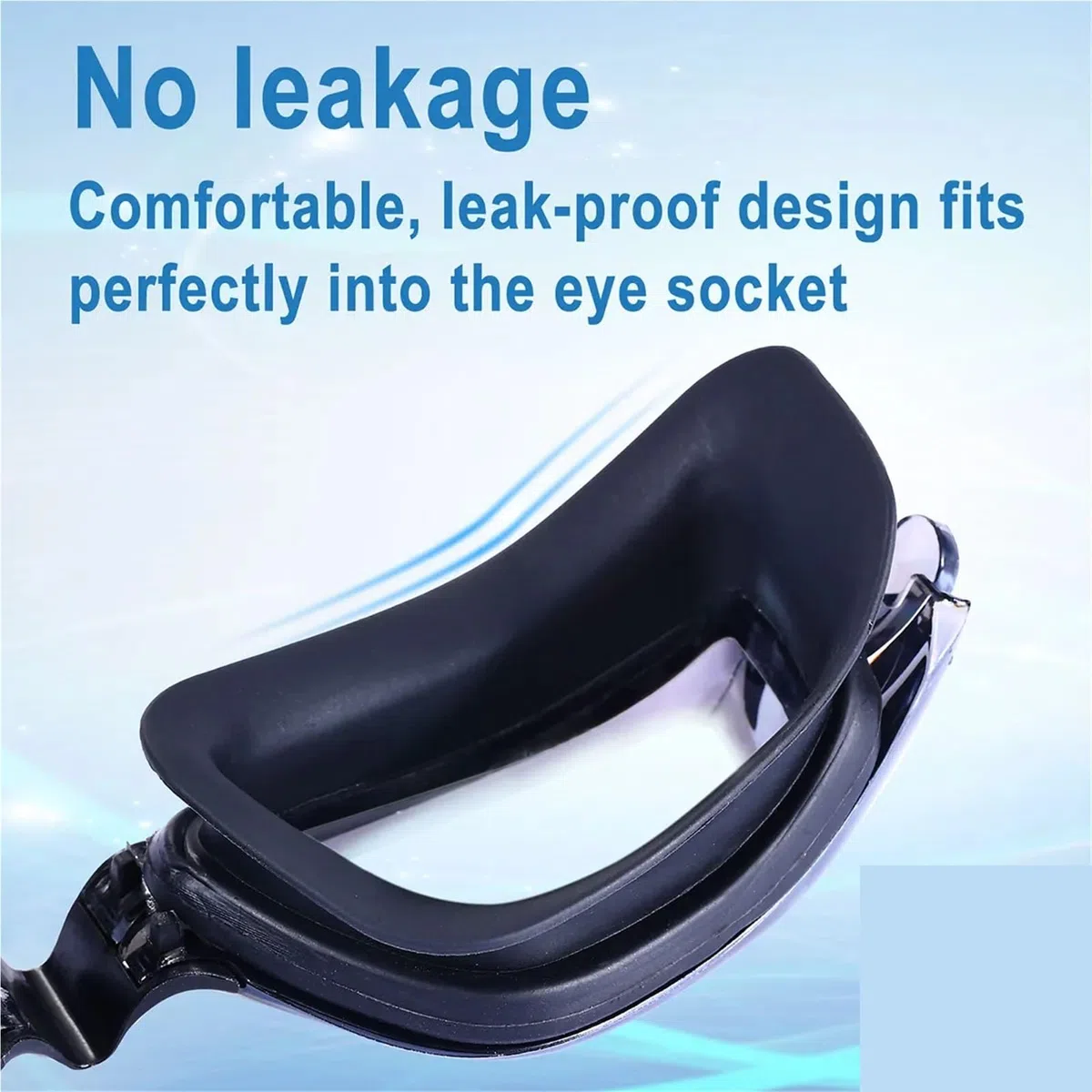 Occhialini da Nuoto Occhialini da Nuoto Professionali for Adulti con Lenti antiappannamento for Uomo e Donna, Impermeabili, Regolabili, in Silicone per Adulti Adolescenti