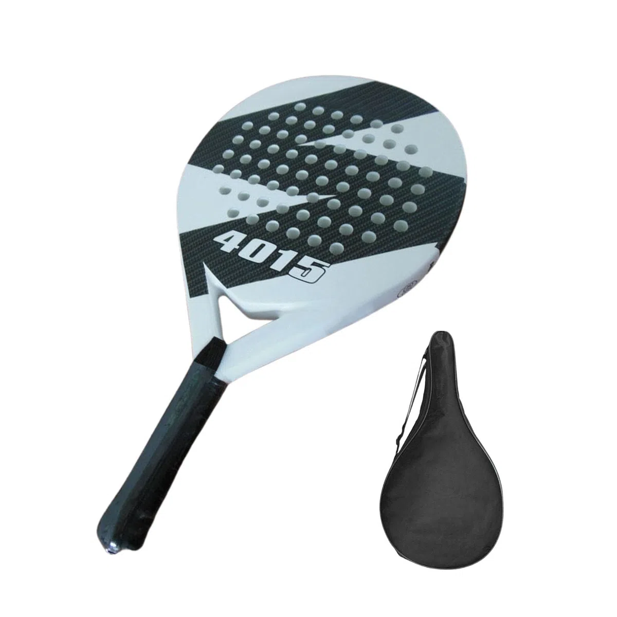Beachs - Racchetta da tennis professionale per paddle da tennis, leggera e morbida, racchetta da tennis anti-pagaia per uomo e donna