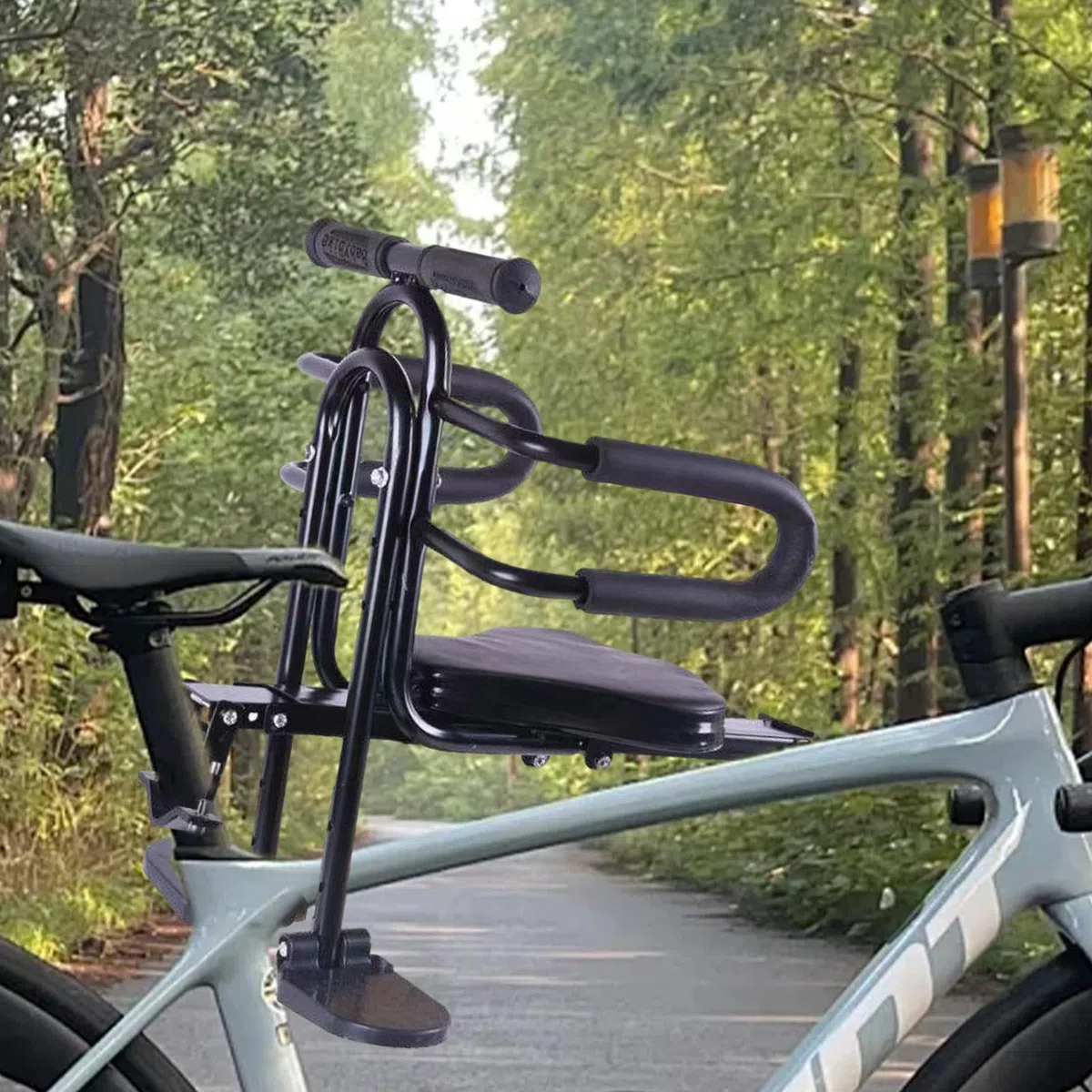 Cuscino per sella della bicicletta, supporto di sicurezza, fissaggio per bicicletta | Pedali poggiapiedi per tutti i tipi di bici, mountain bike e bici da strada