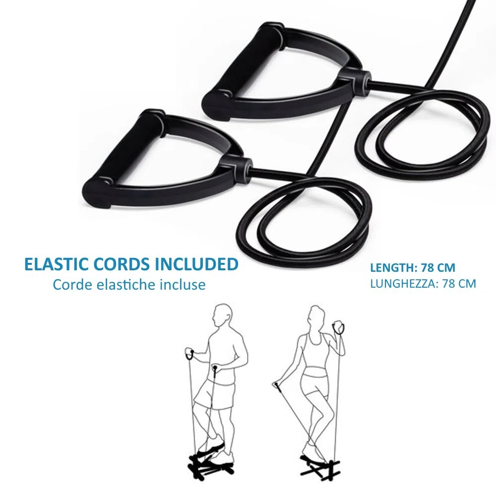 FMMS504B Up Down Swing Stepper Home Trainer Stepper Portabile Salvaspazio Step Up Casa Palestra
