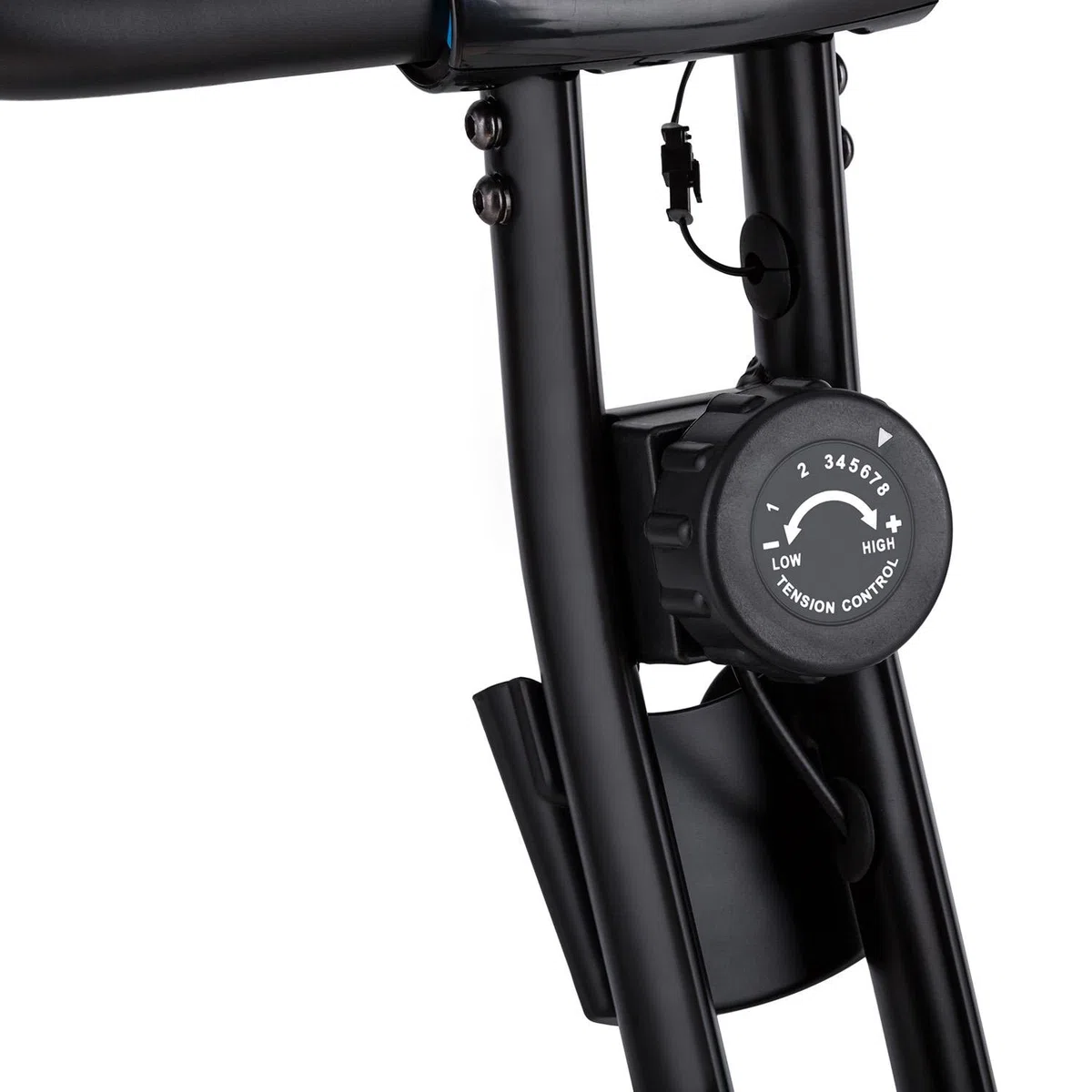 Capital Sports Azura 2 X Bike - Cyclette da Camera, Ergometrica, Computer di Allenamento, Ciclette Pieghevole con Massa Volanica di 3 kg, Resistenza Regolabile su 8 Livelli