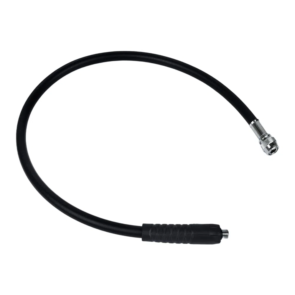 EasyByMall Tubo in gomma a media pressione per immersioni subacquee BCD, pressione di esercizio 30 bar, raccordi in ottone in acciaio inox, lunghezza 75 cm