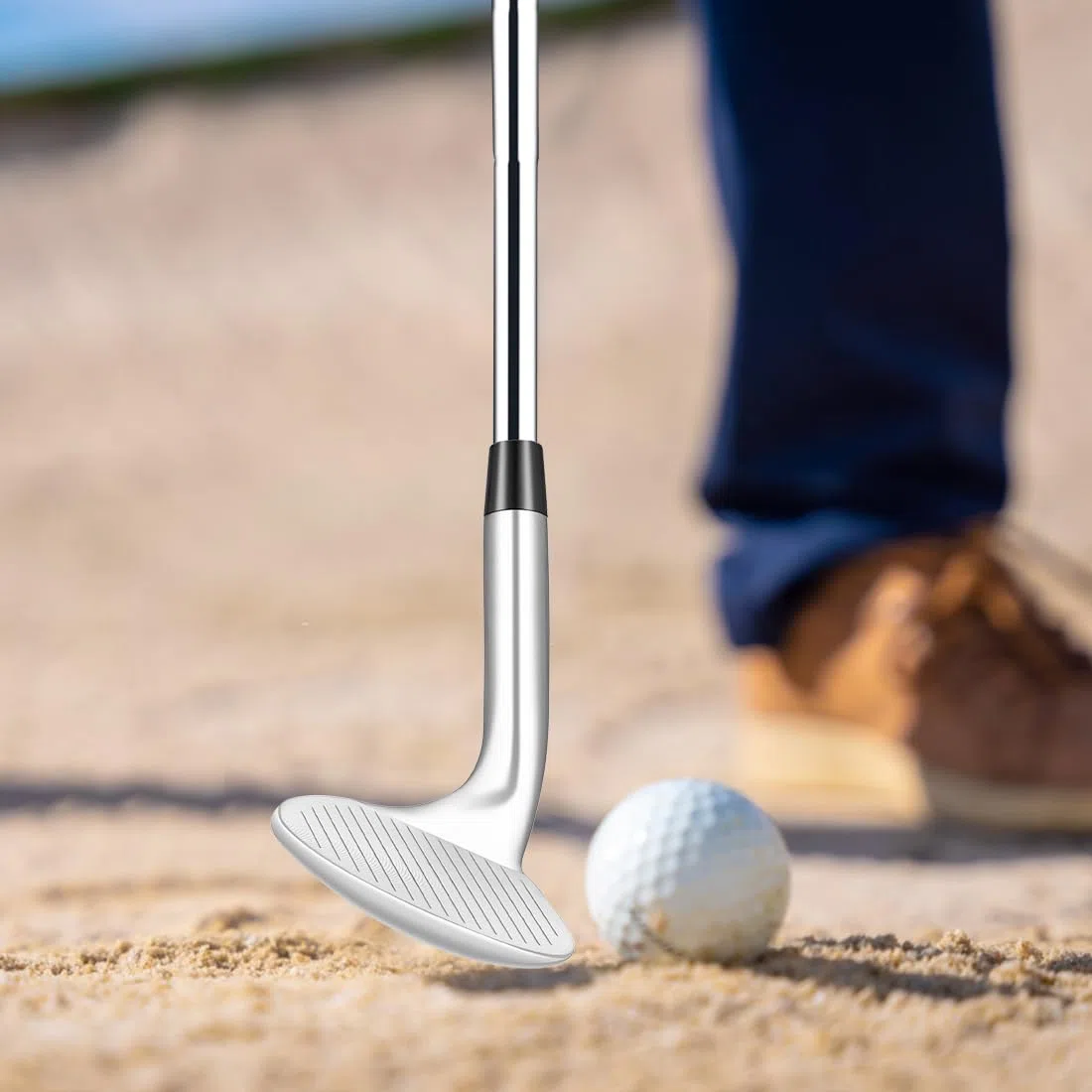 MAZEL Zeppe da golf da 68,70,72 gradi, 35 pollici, per destrorsi, QPQ, nero, CNC fresato con sabbia e sabbia, mazza da golf da uomo