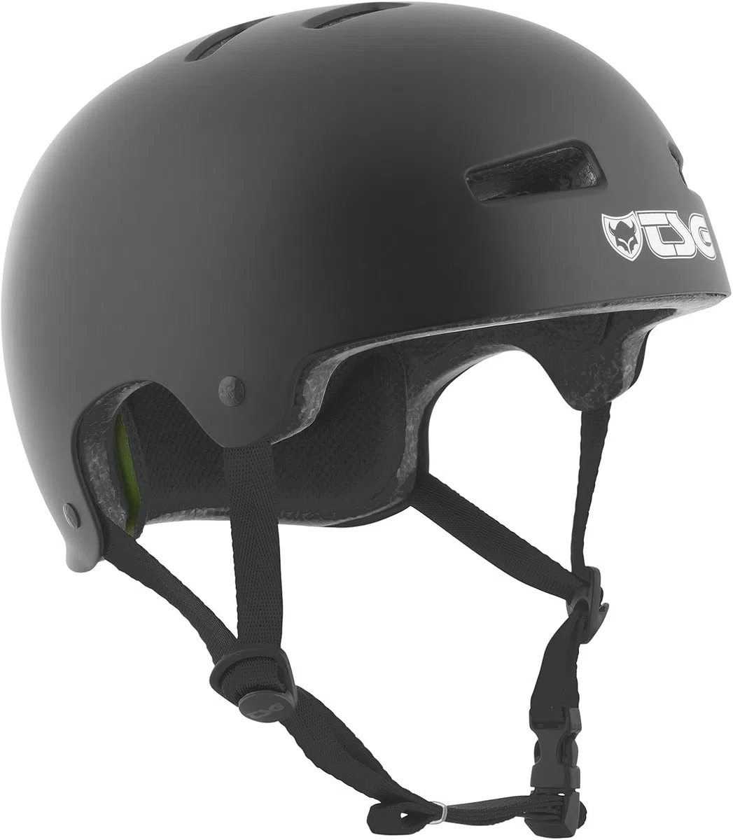TSG Casco Evolution Solid Color, Satin Black, L/XL, 75046