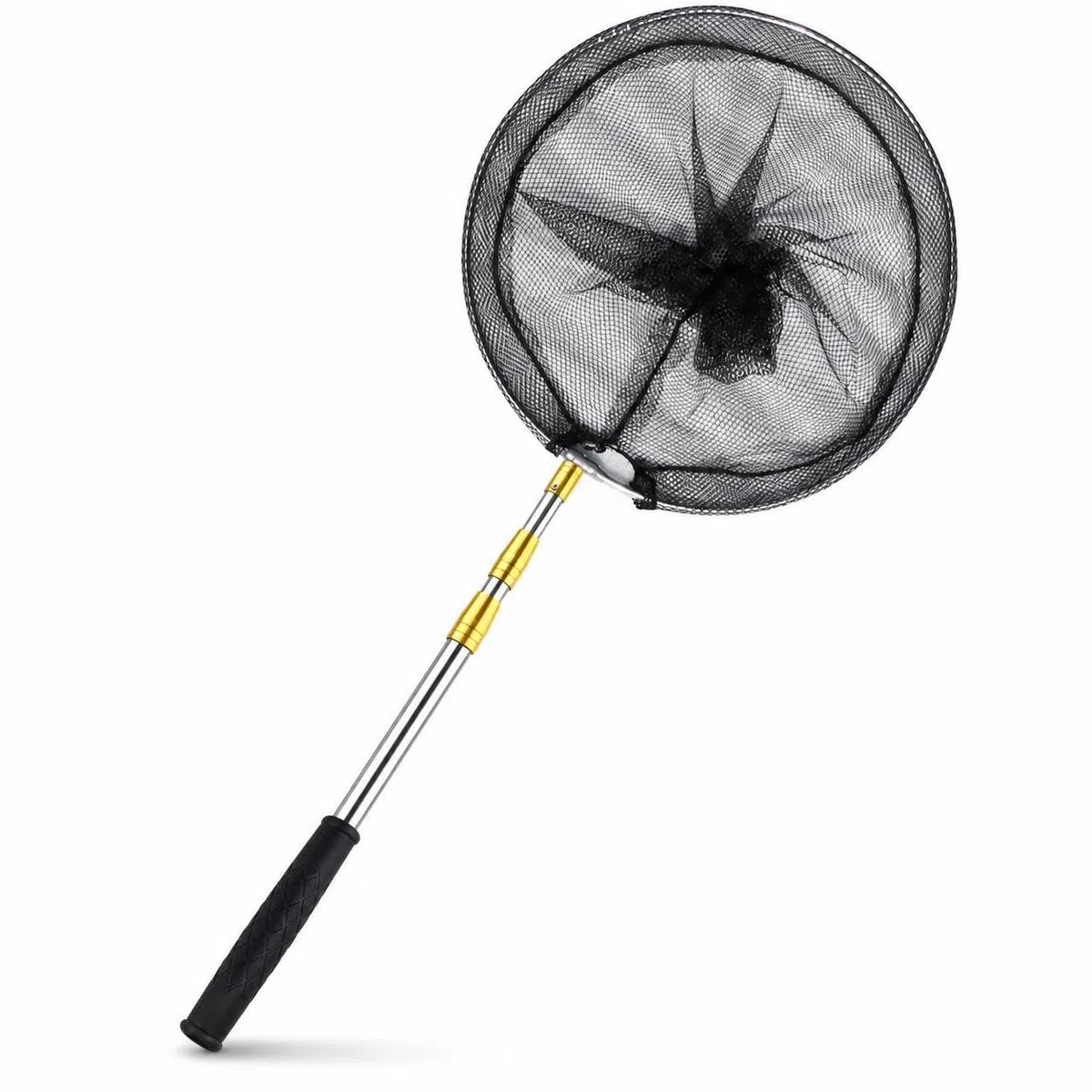 Sharplace Rete da Pesca Telescopica Guadino, Giallo, Nero, Giallo, 3 metri