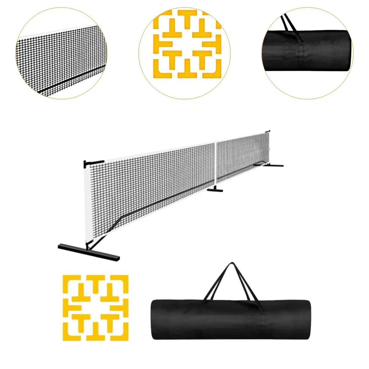 Rete da pickleball Rete da pickleball portatile, rete for badminton, set regalo for feste