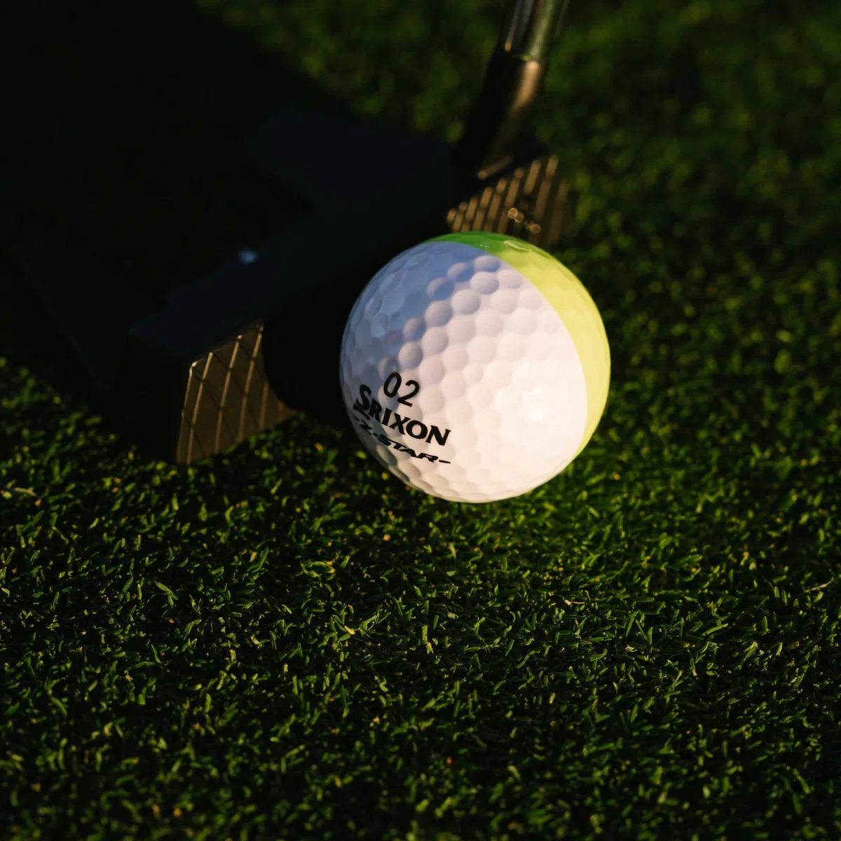 Srixon New Z-Star Divide 2025, palline da golf, dozzine (giallo/bianco)