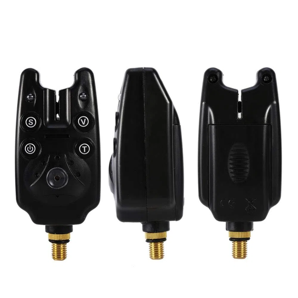 Allarme Pesca Wireless Sensibile con LED e Suono per Morso Pesce Digitale Kit 3 Pezzi per Pesca Sportiva Attrezzatura Pesca