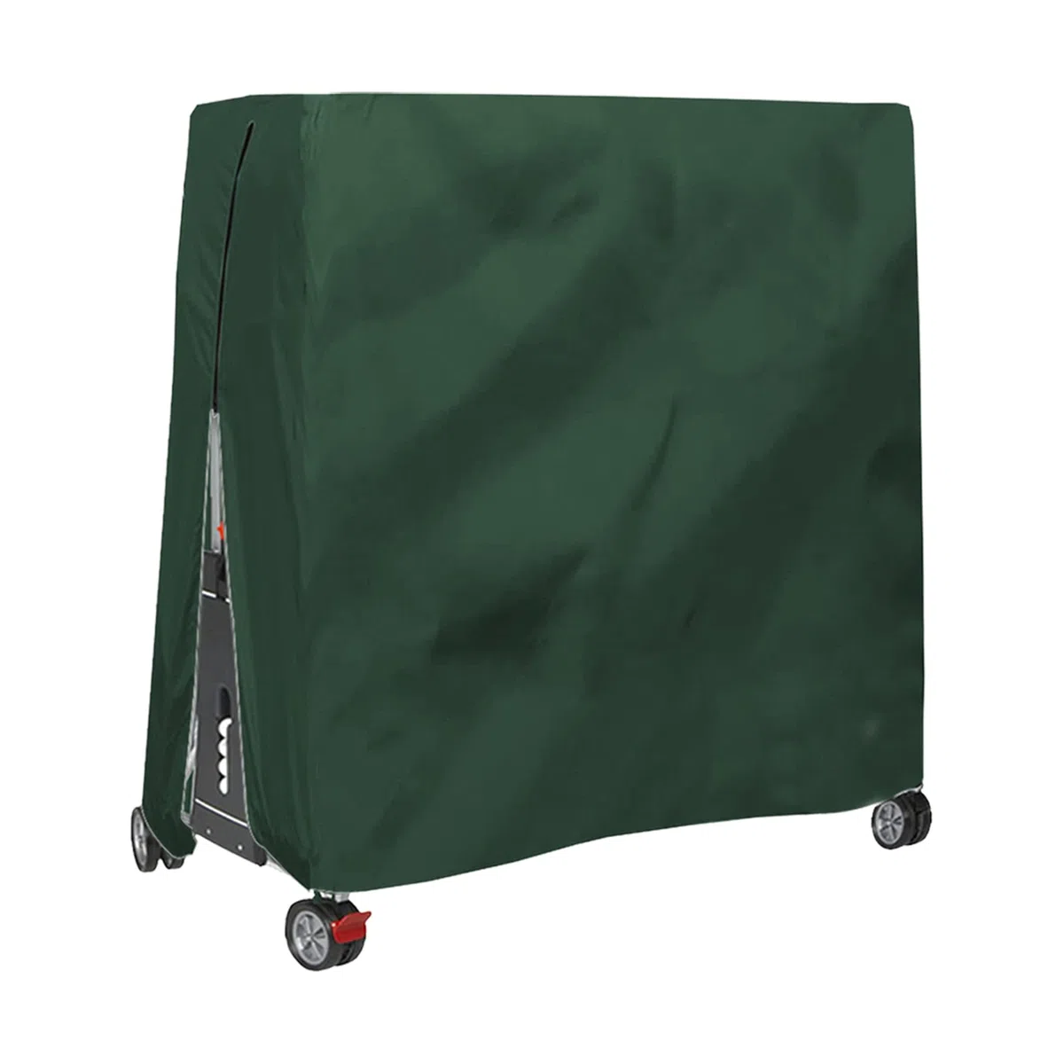 Copertura per tavolo da ping pong, con cerniera e coulisse, in tessuto Oxford 420D, impermeabile, per interni ed esterni (185 x 165 x 70 cm) (verde)