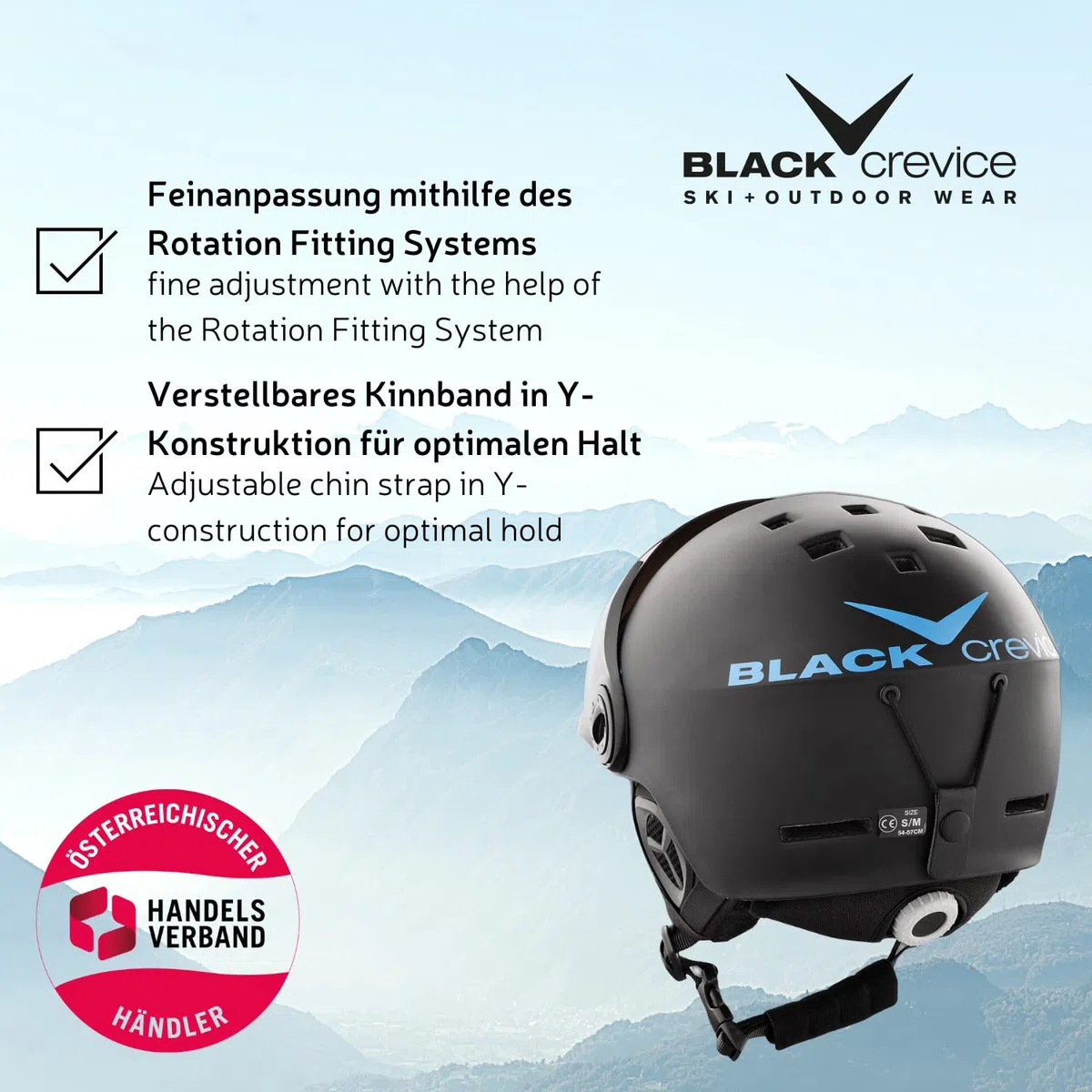 Black Crevice - Casco da Sci