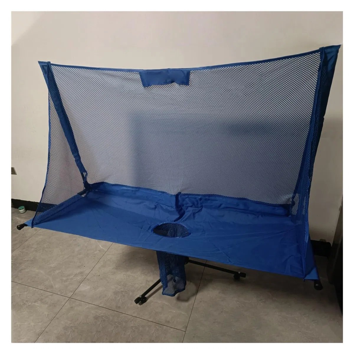 Reti e Postazioni da Ping Pong Rete Grande per Raccolta Palline da Ping Pong, Rete per Pratica Ping Pong Portatile con Ruote, Rete per Raccolta Palline da Ping Pong per Adulti e Bambini(1.35m/53.15 in
