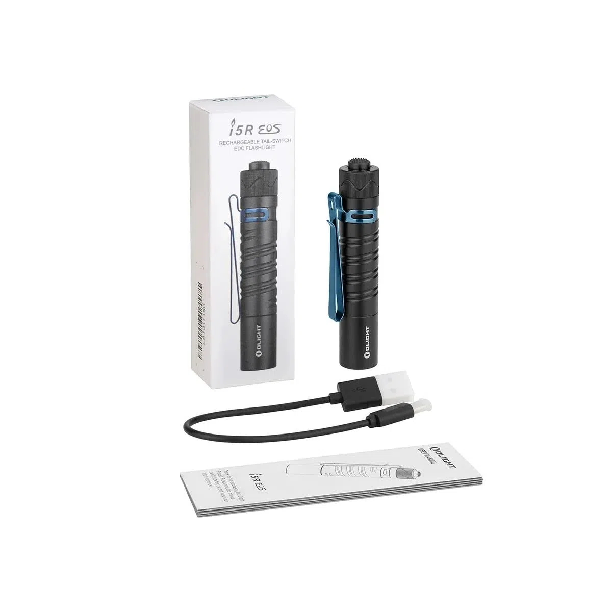 Olight Vet Sicurezza Torcia EDC I5r EOS Nero