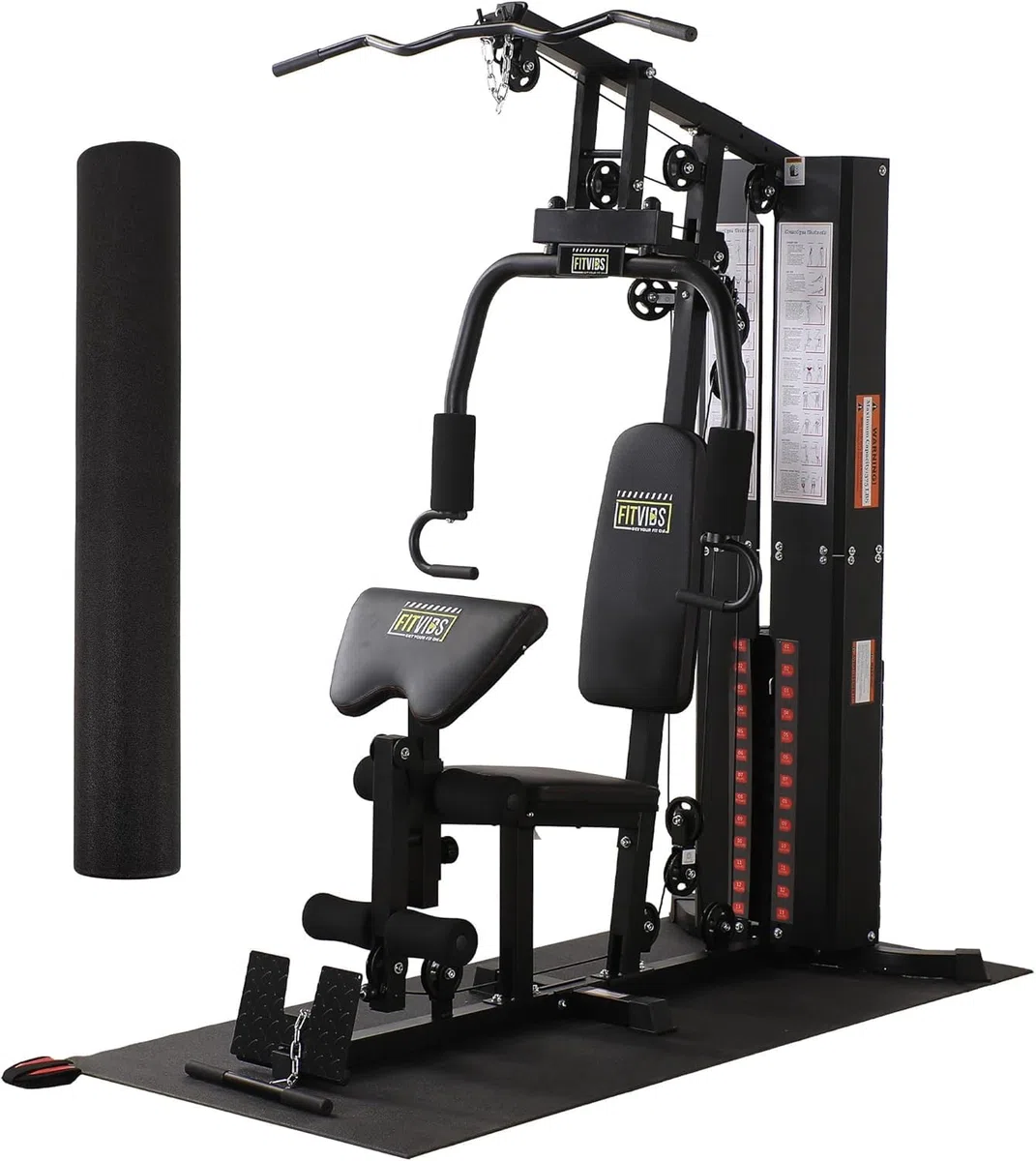 BalanceFrom Gofit ad alta densità tapis roulant, cyclette Equipment Mat, 3-feet x 6.5-fee, Gofit, Regular