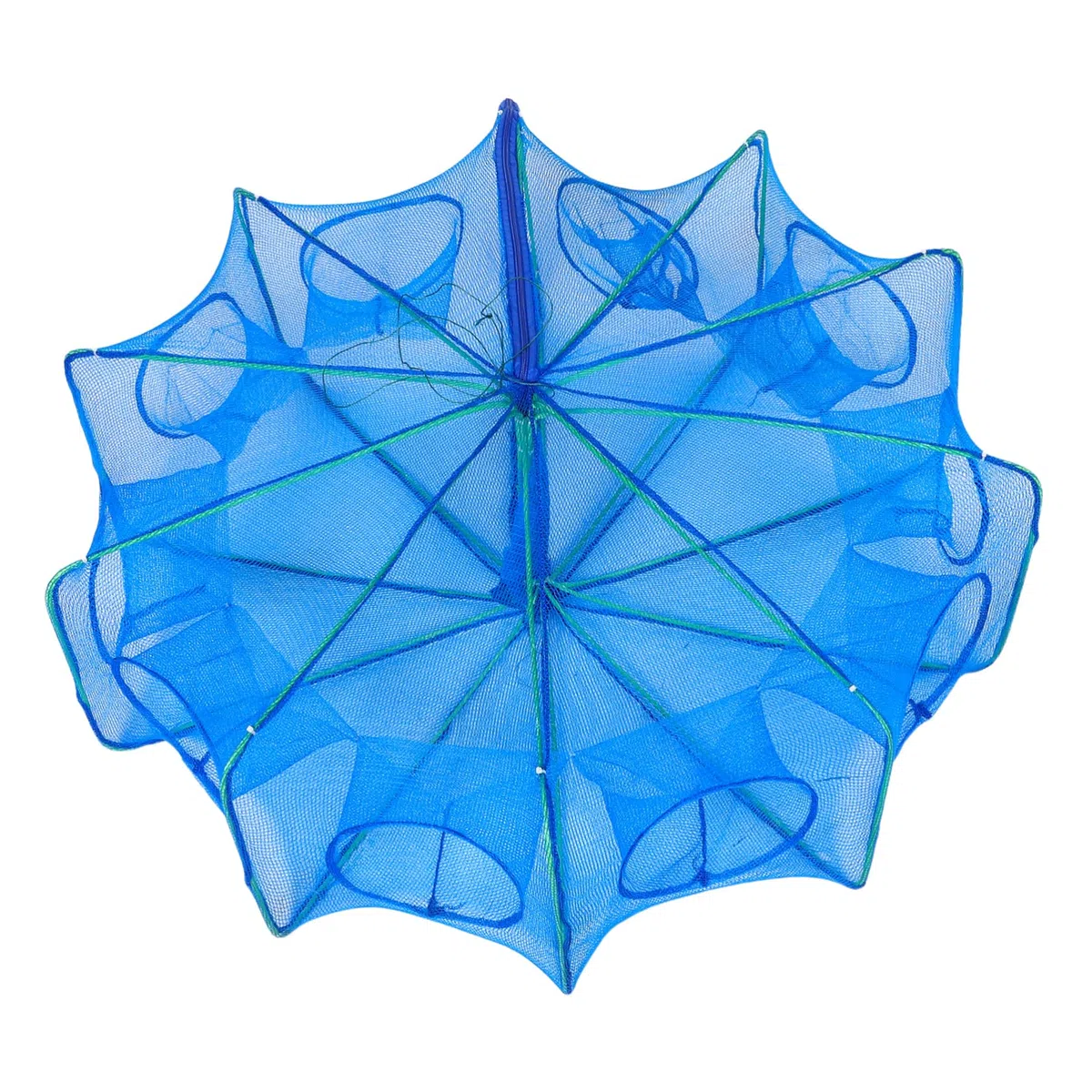 ibasenice Rete Pieghevole per Gamberetti Design Resistente e Riutilizzabile Facile Trasportare e Riporre Rete Sicura per Catture Compatte per Utilizzo Versatile