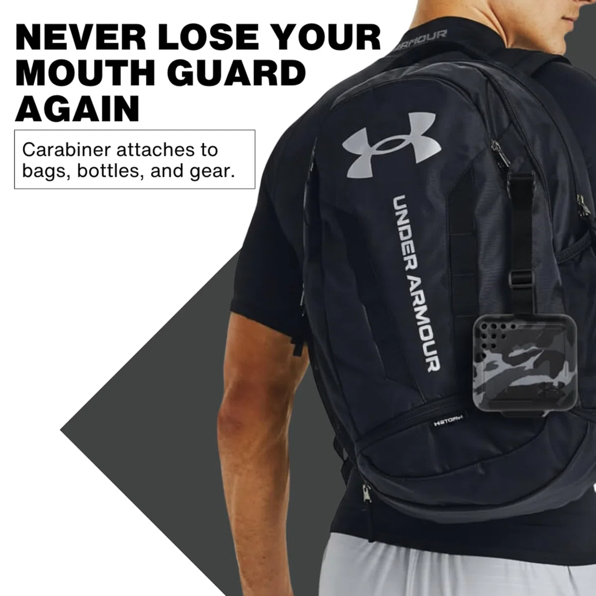 Under Armour Paradenti, paradenti, paradenti, paradenti, per adulti, colore nero