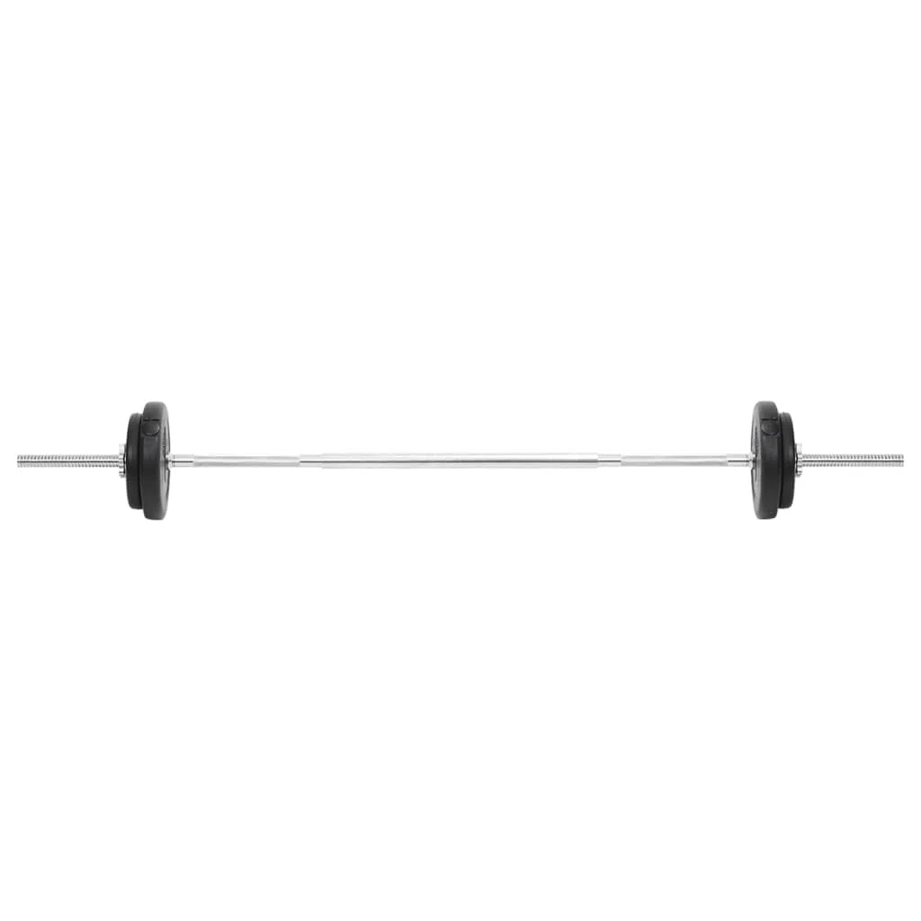 vidaXL Set Bilanciere e Manubri 30 kg