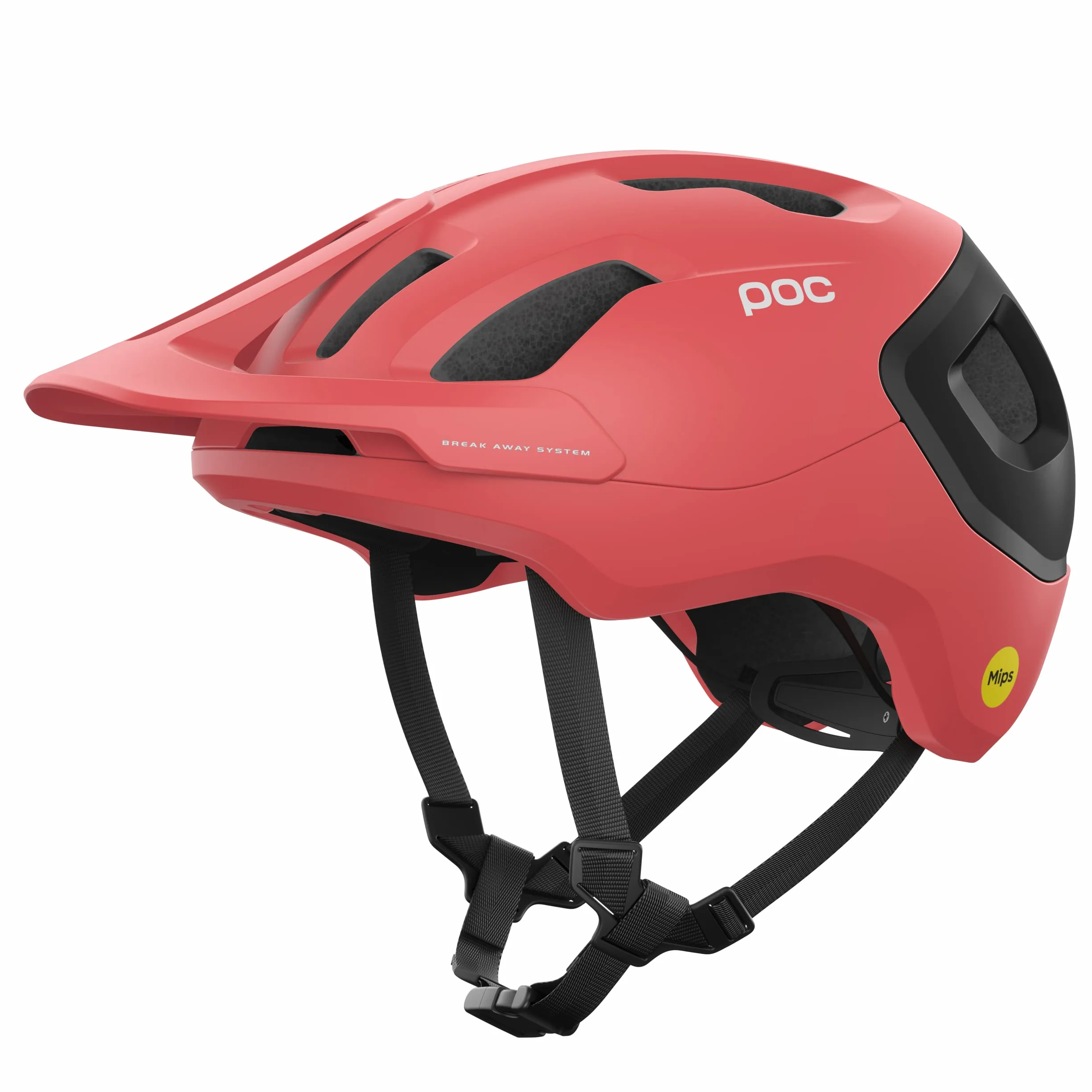 POC Axion Race MIPS Casco da bici - Protezione di precisione specifica per il trail, con tecnologia brevettata e vestibilità totalmente regolabile per comfort e sicurezza