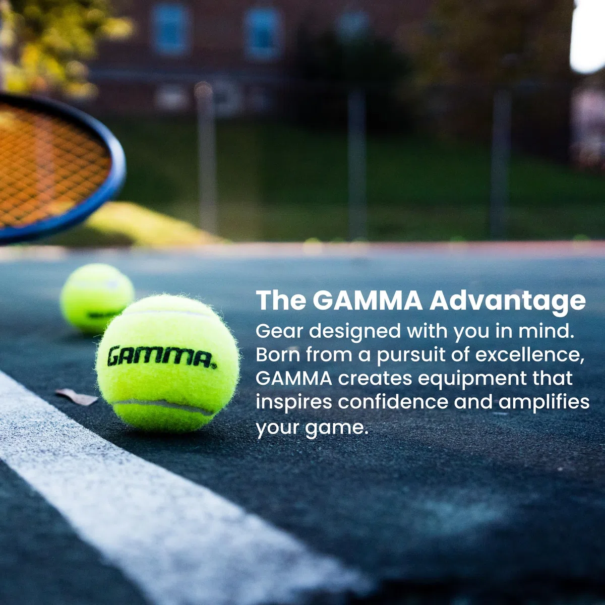 GAMMA Scatola per palline da tennis senza pressione, ideale per la pratica, l'insegnamento e l'allenamento, con feltro ad alta visibilità, per giocare al chiuso e all'aperto, confezione da 48 e 75